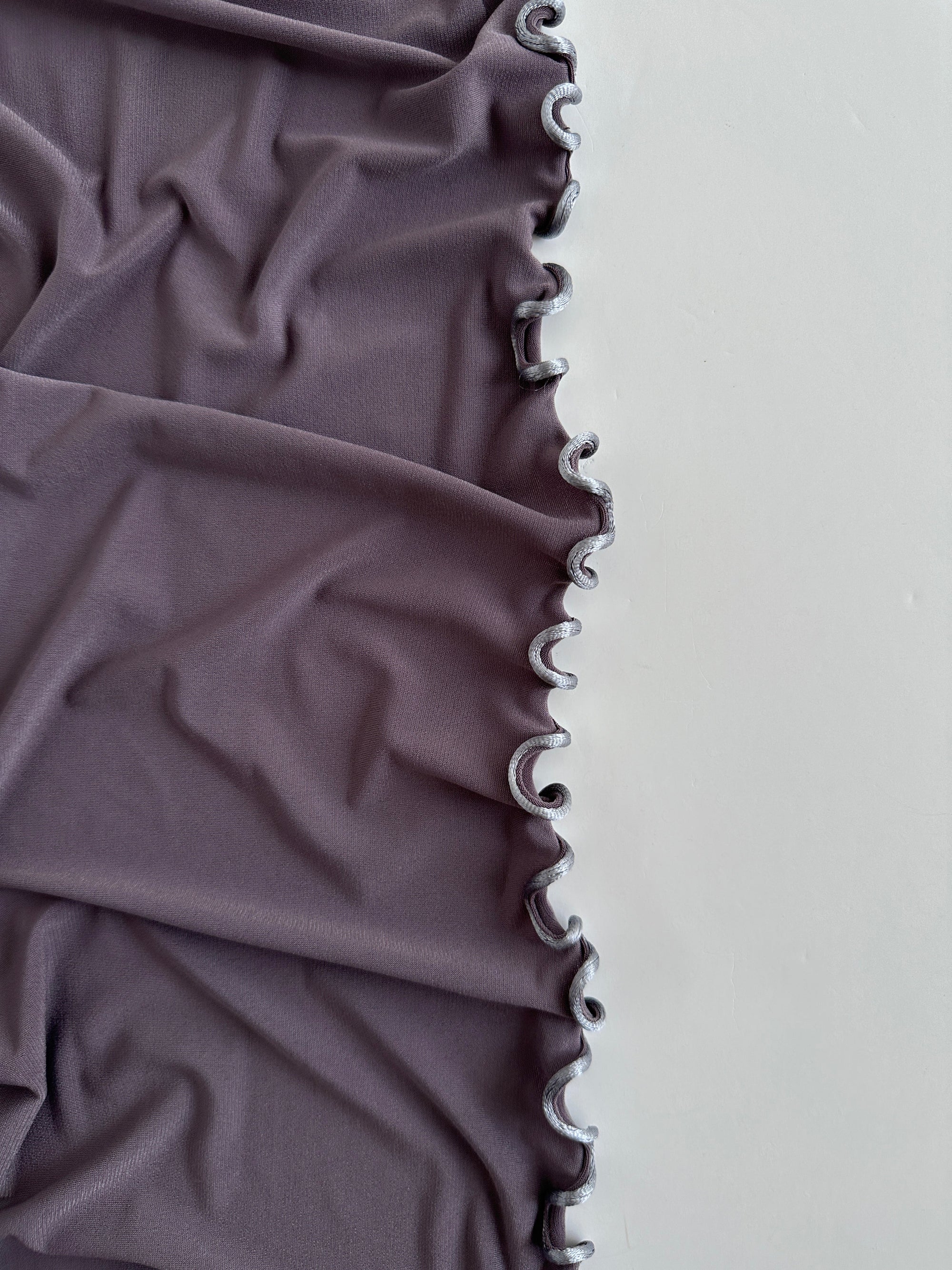 HIJAB JERSEY LUXE FRISÉE PRUNE