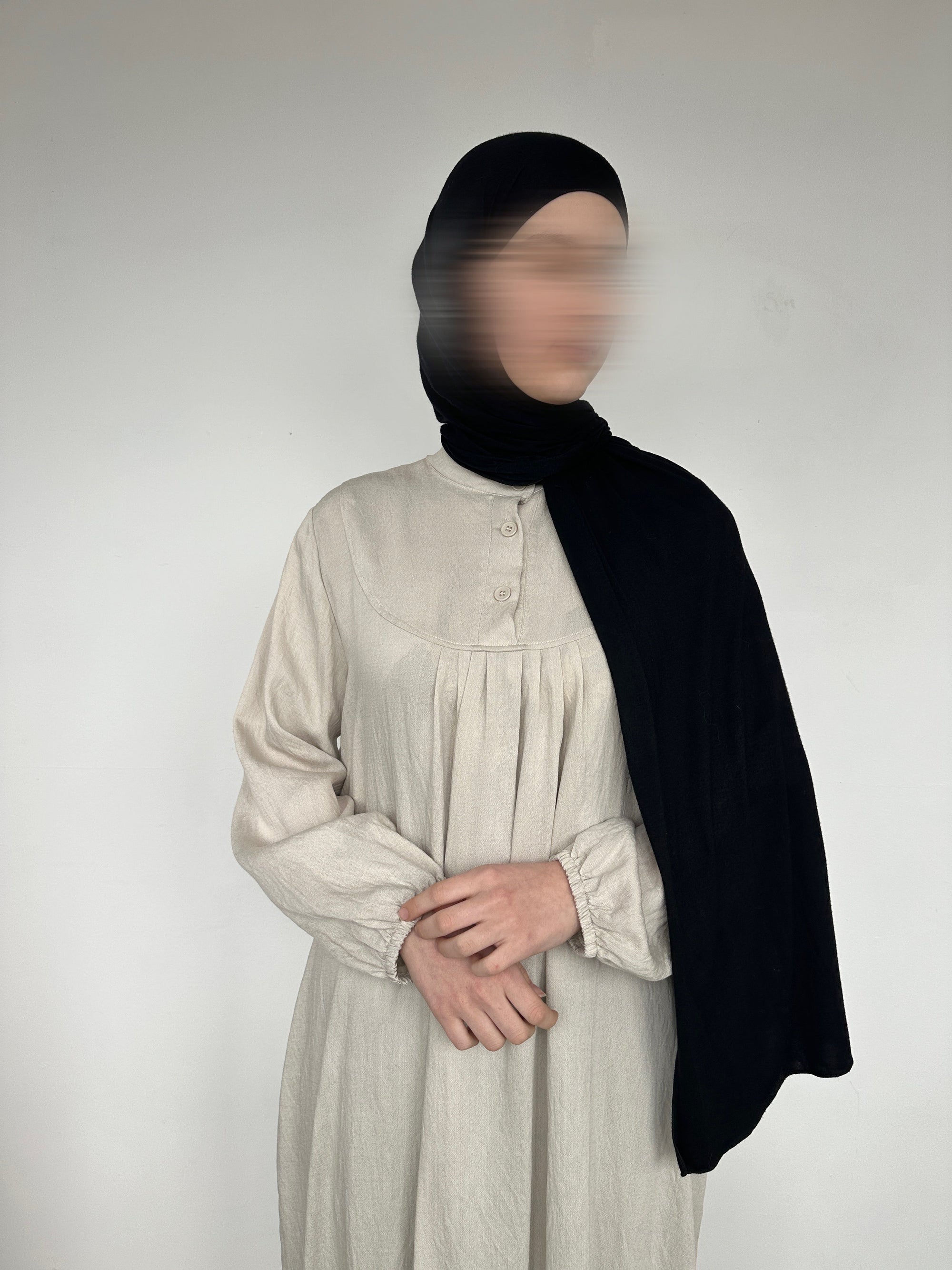 ROBE LINA LONGUE GRÉGE