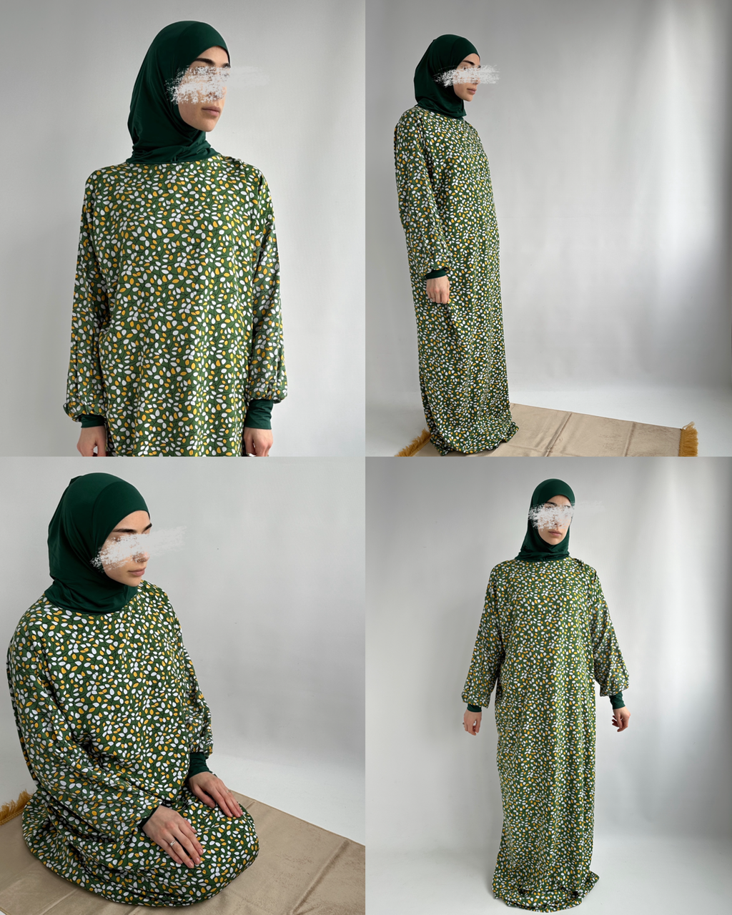 ROBE DE PRIÈRE AVEC CAGOULE