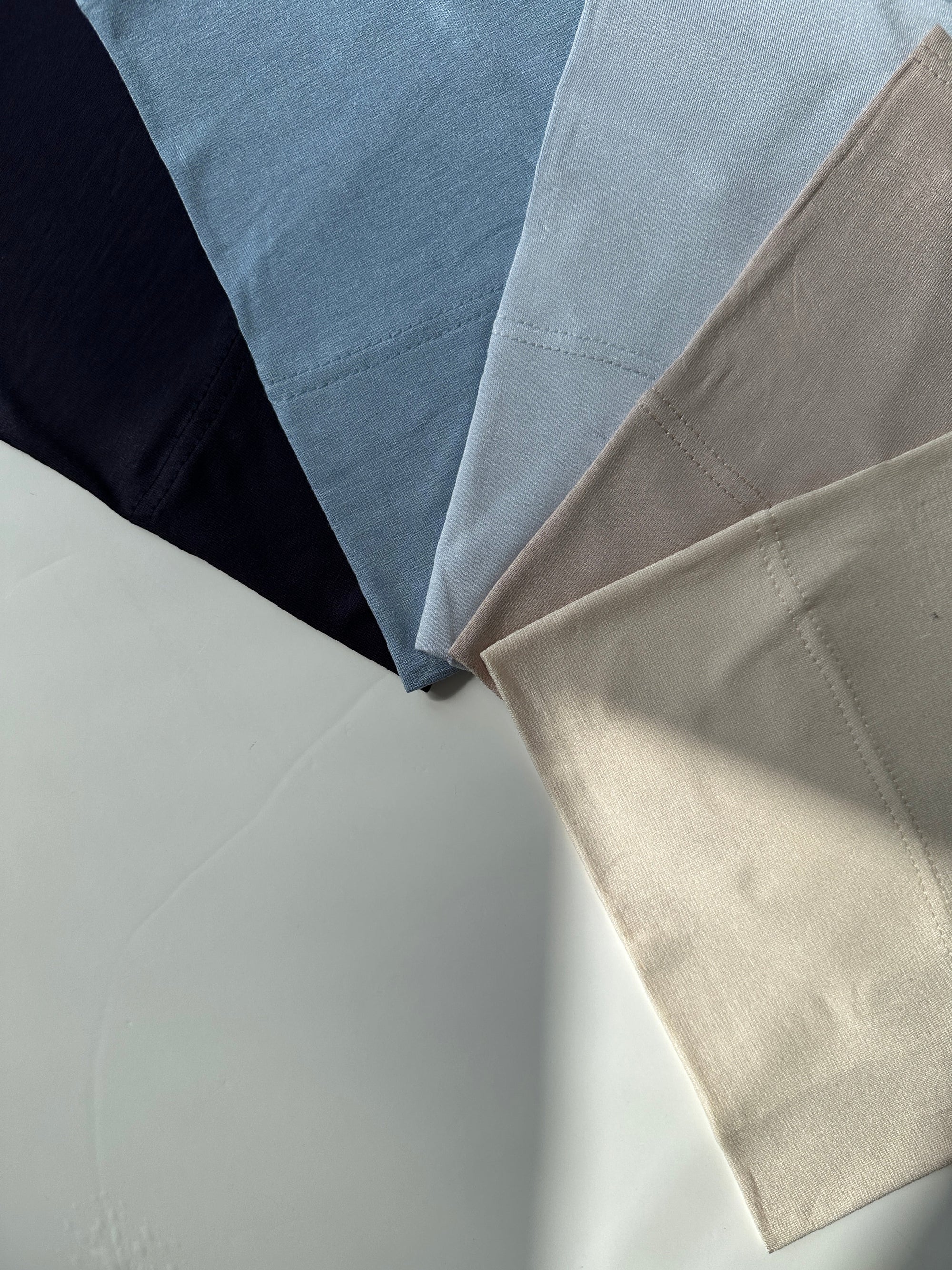 BONNET TUBE JERSEY BLEU CIEL