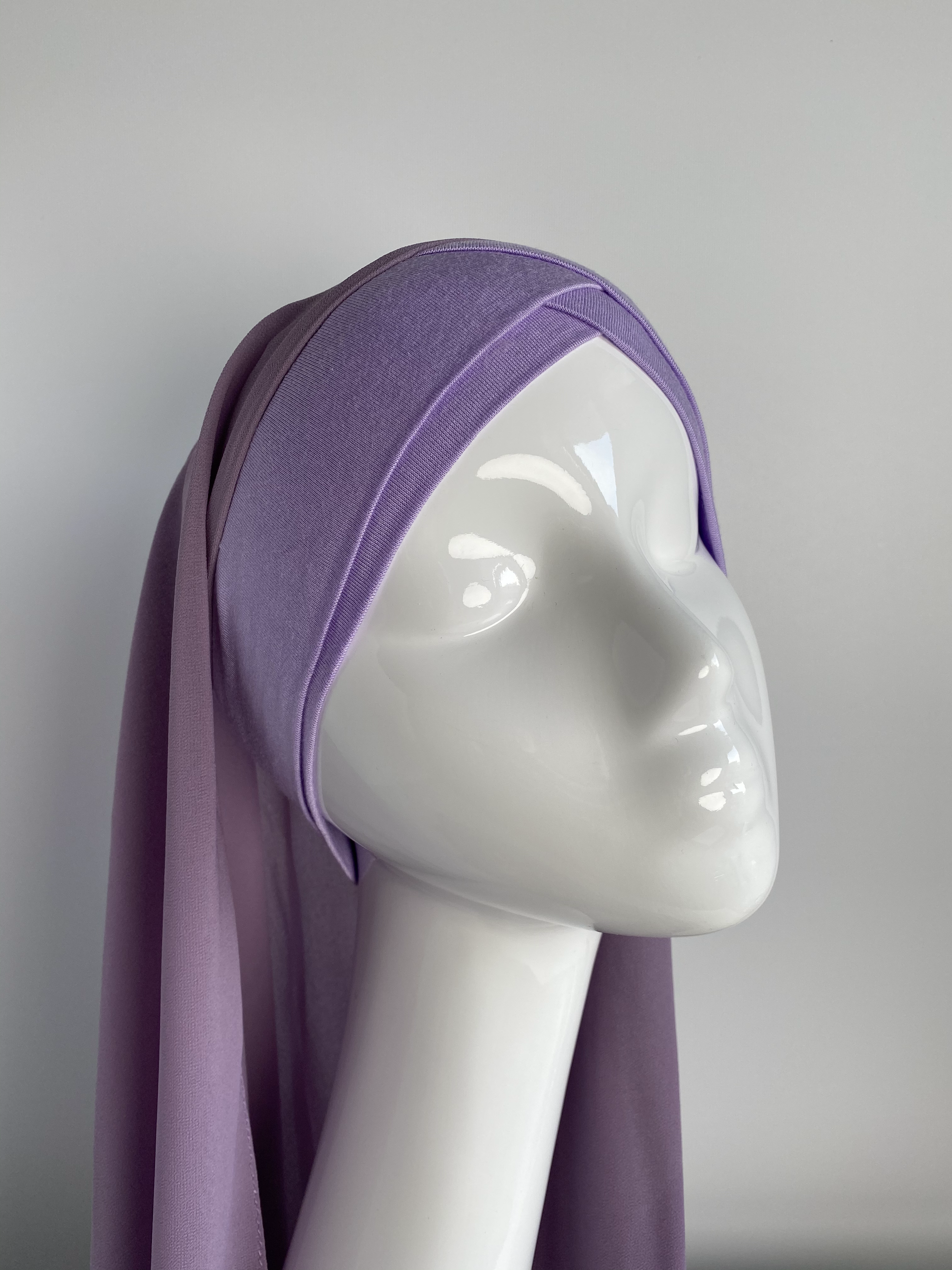 HIJAB À ENFILER LILAS