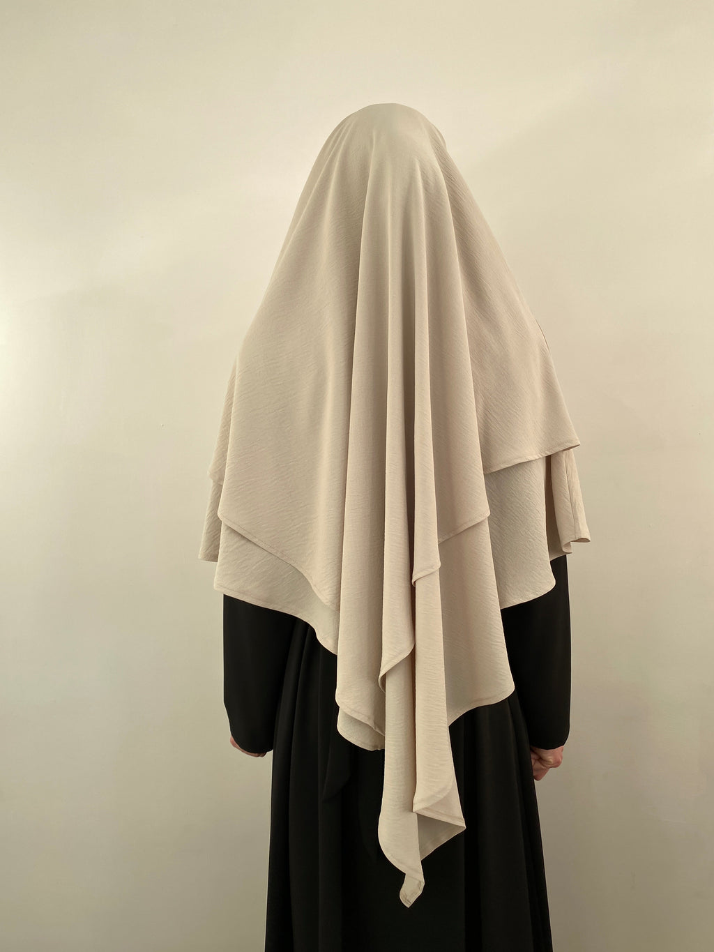 KHIMAR JAZZ 2 VOILES BEIGE