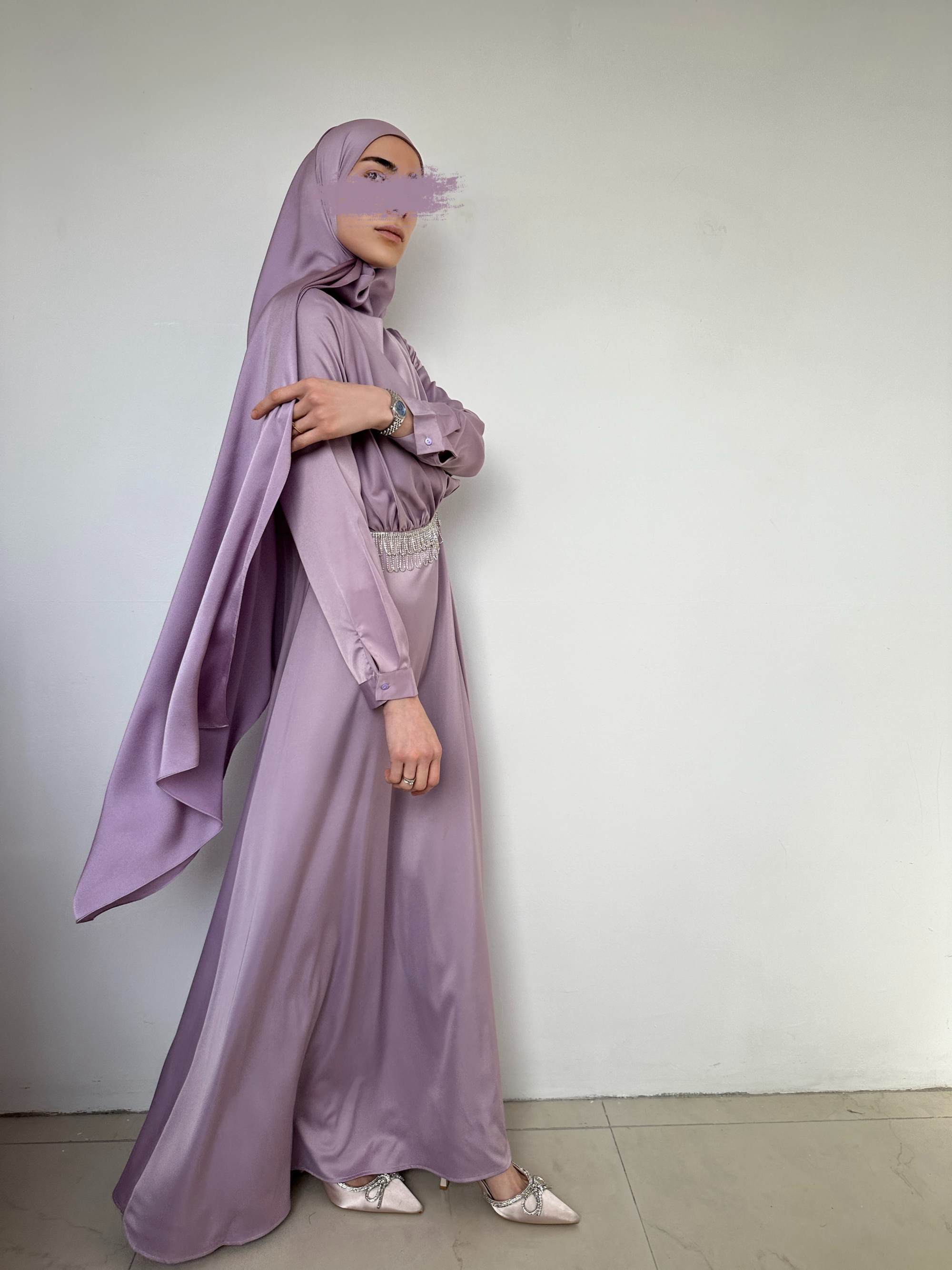 ROBE SATIN VICTORIA