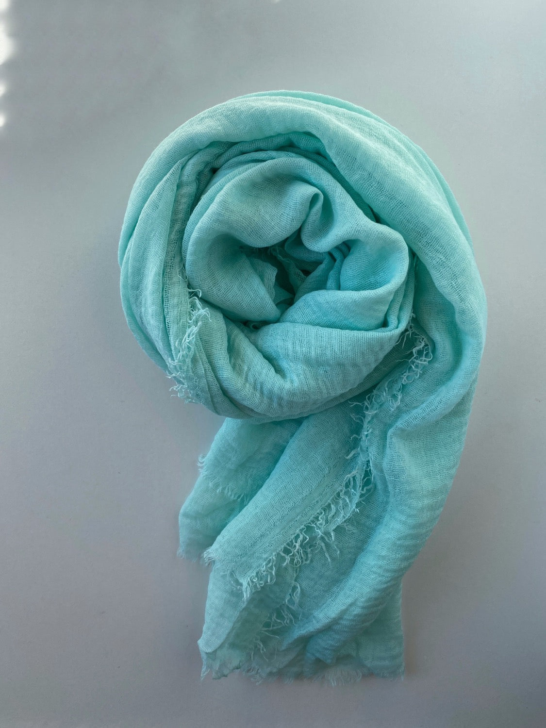 HIJAB MAXI CHÂLE VERT D’EAU