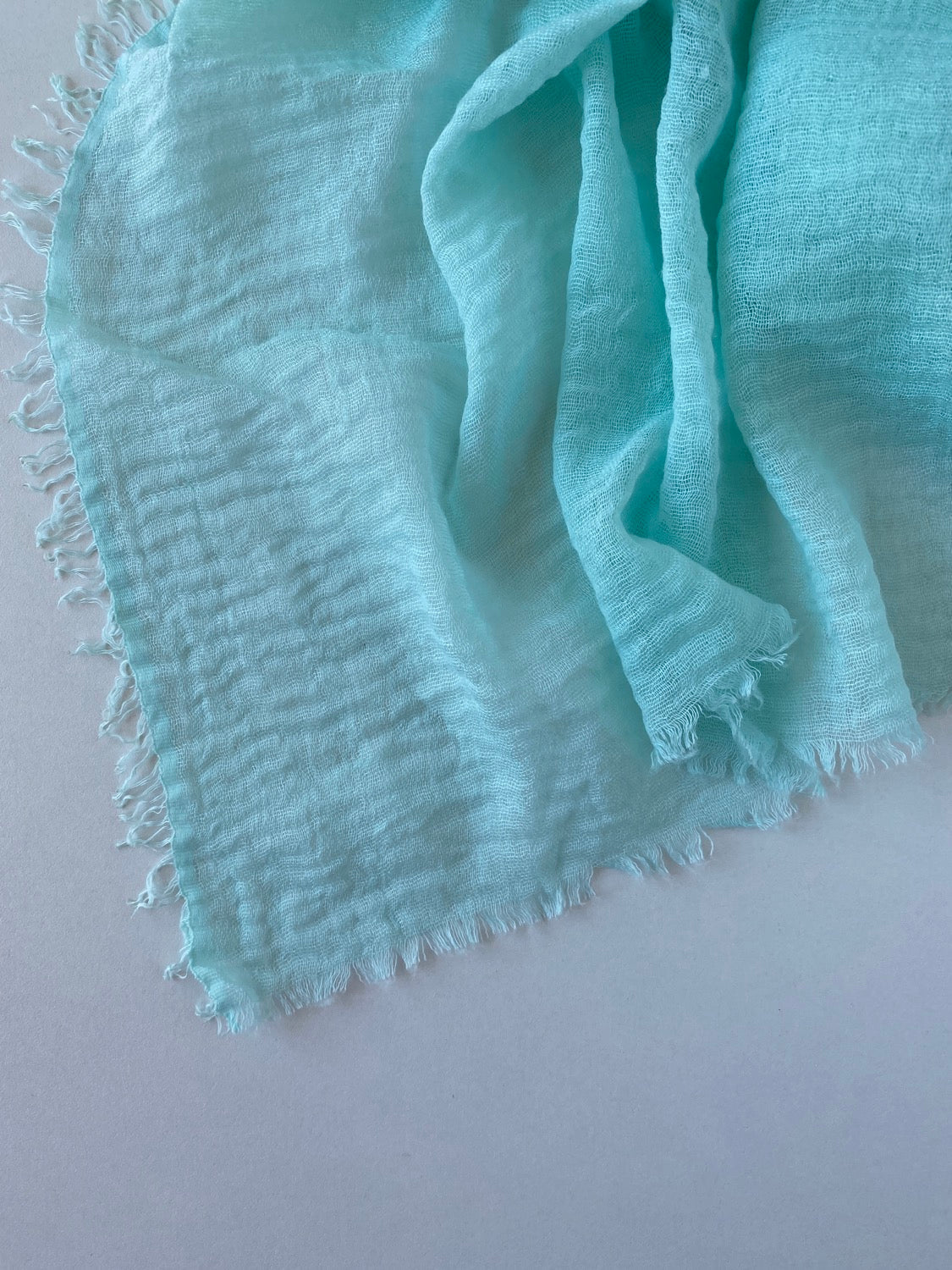 HIJAB MAXI CHÂLE VERT D’EAU
