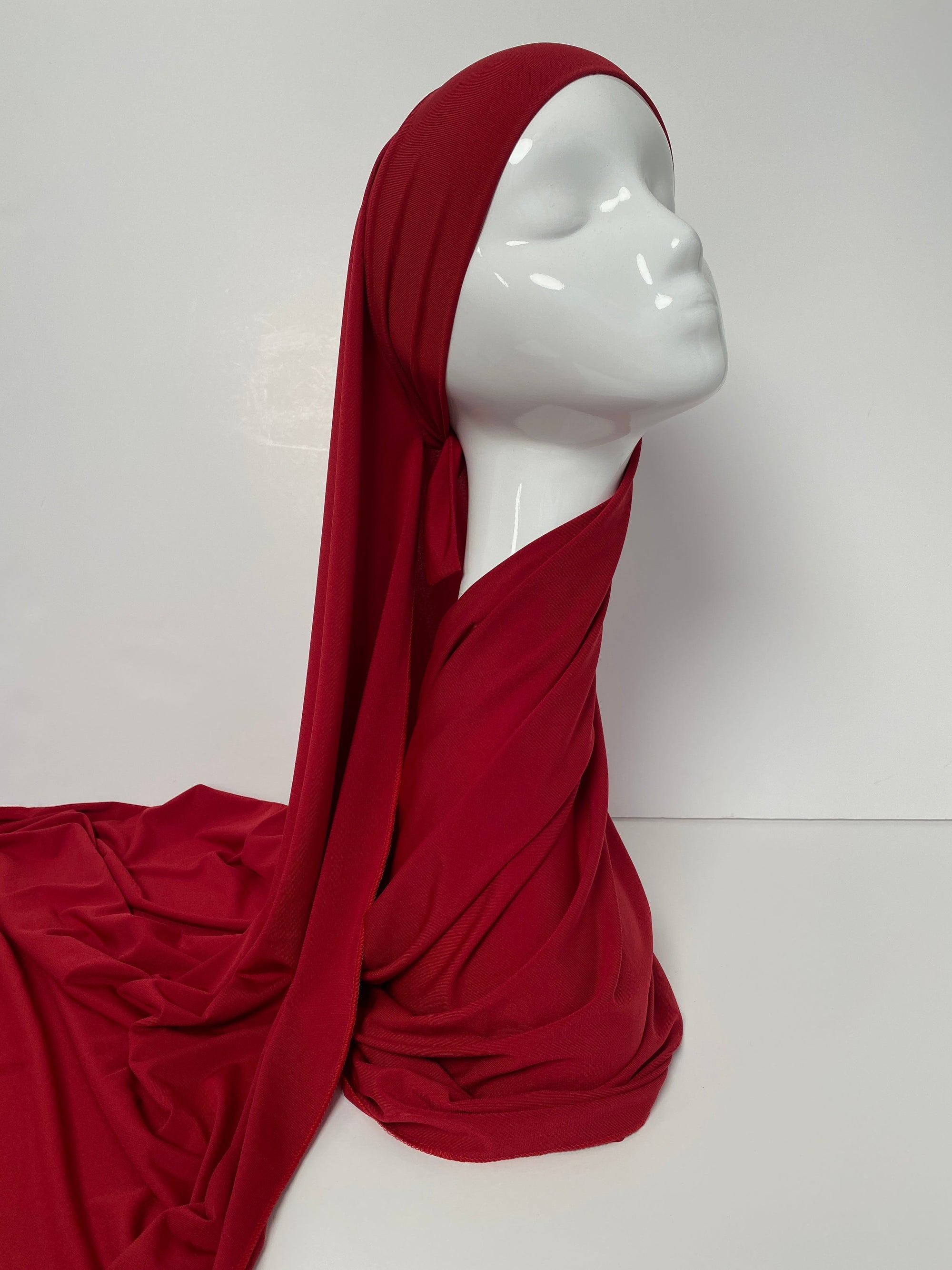 HIJAB JERSEY PREMIUM XL À NOUER BOREDEAUX