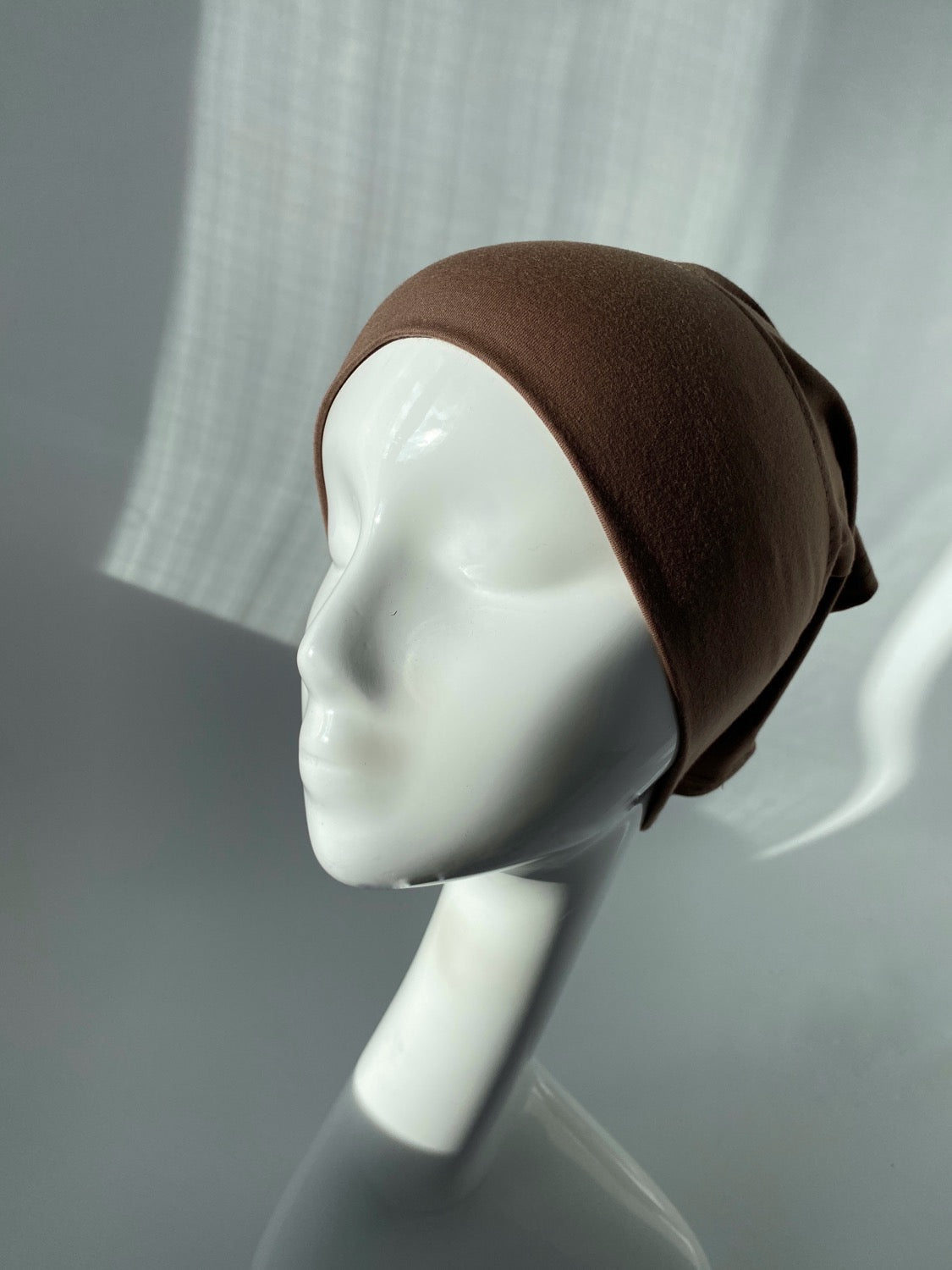BONNET HIJAB MARRON