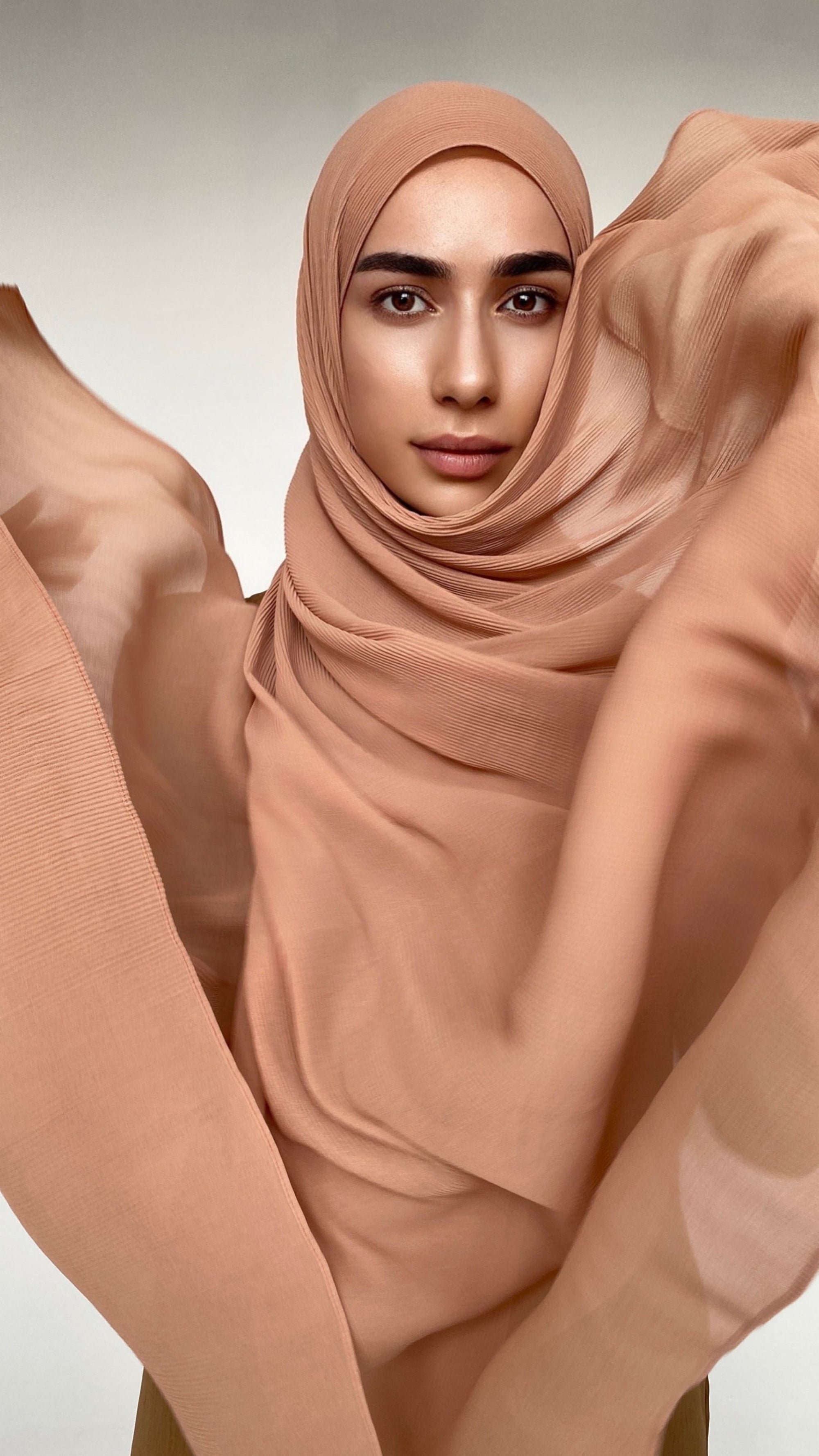 HIJAB PLISSÉ BUTTERFLY