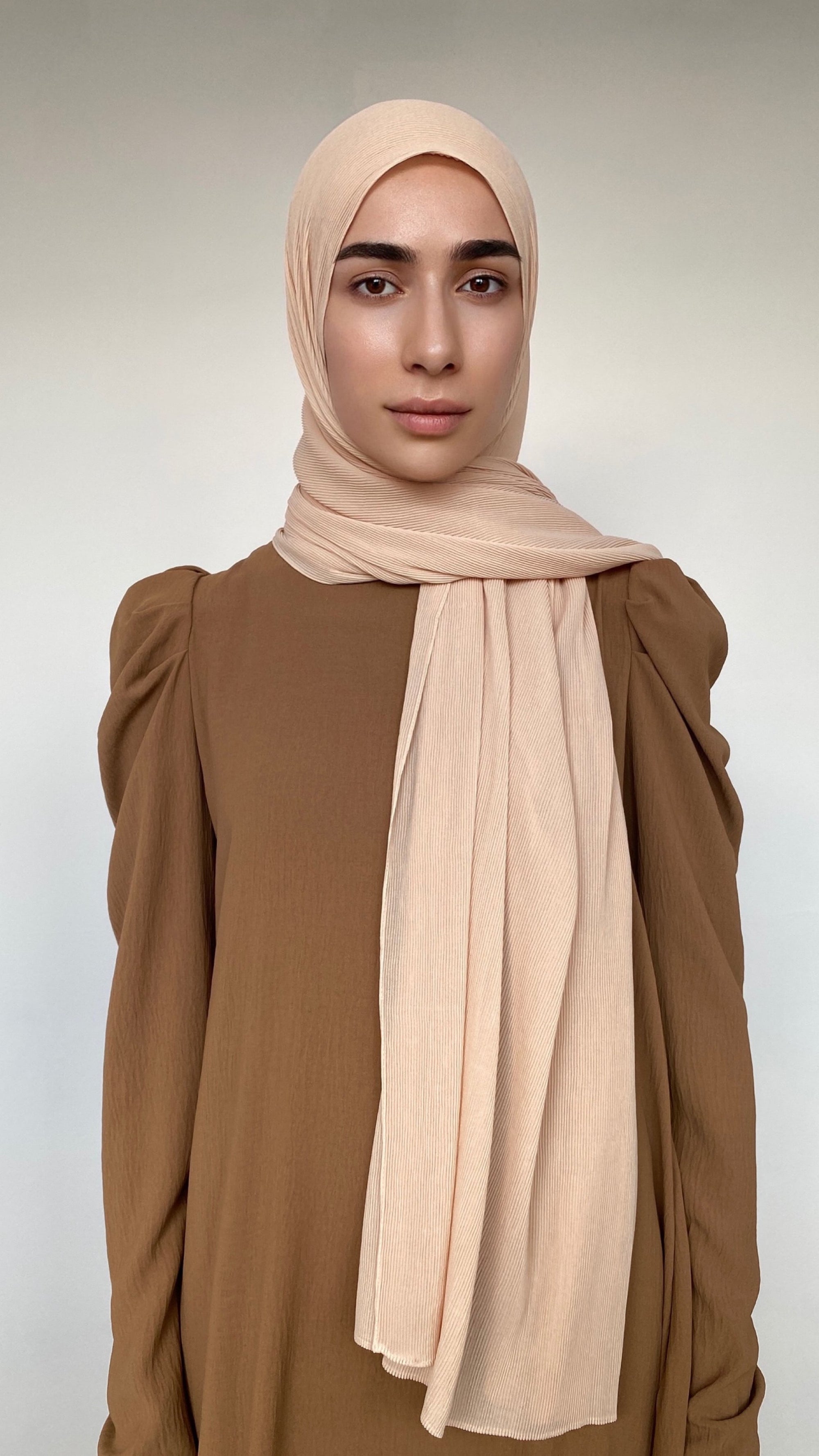 HIJAB PLISSÉ PERLE