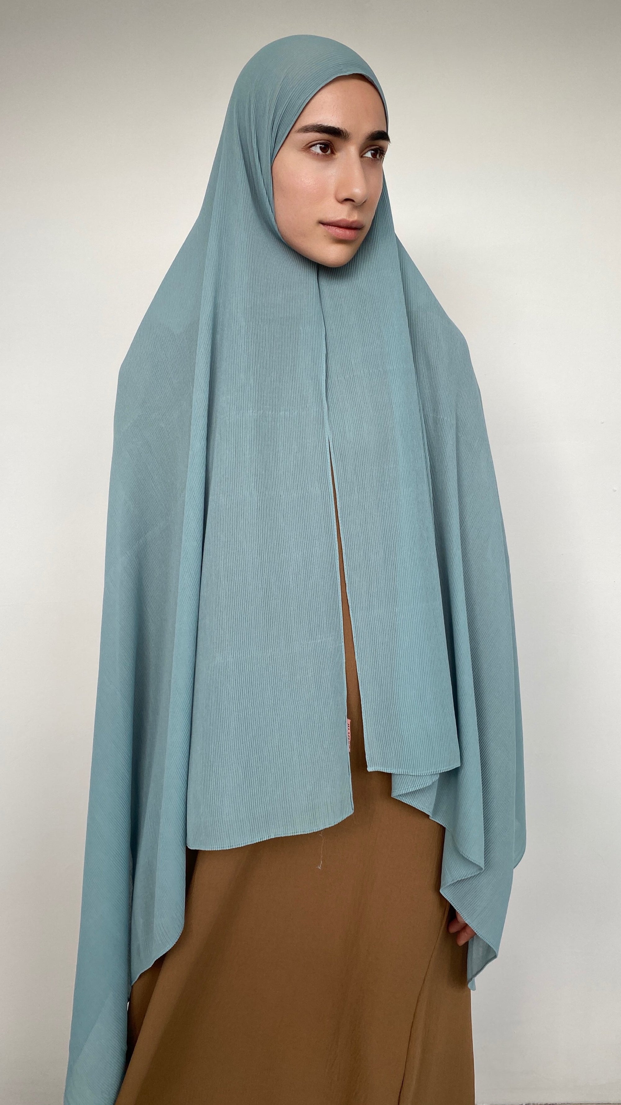 HIJAB PLISSÉ FUMÉE