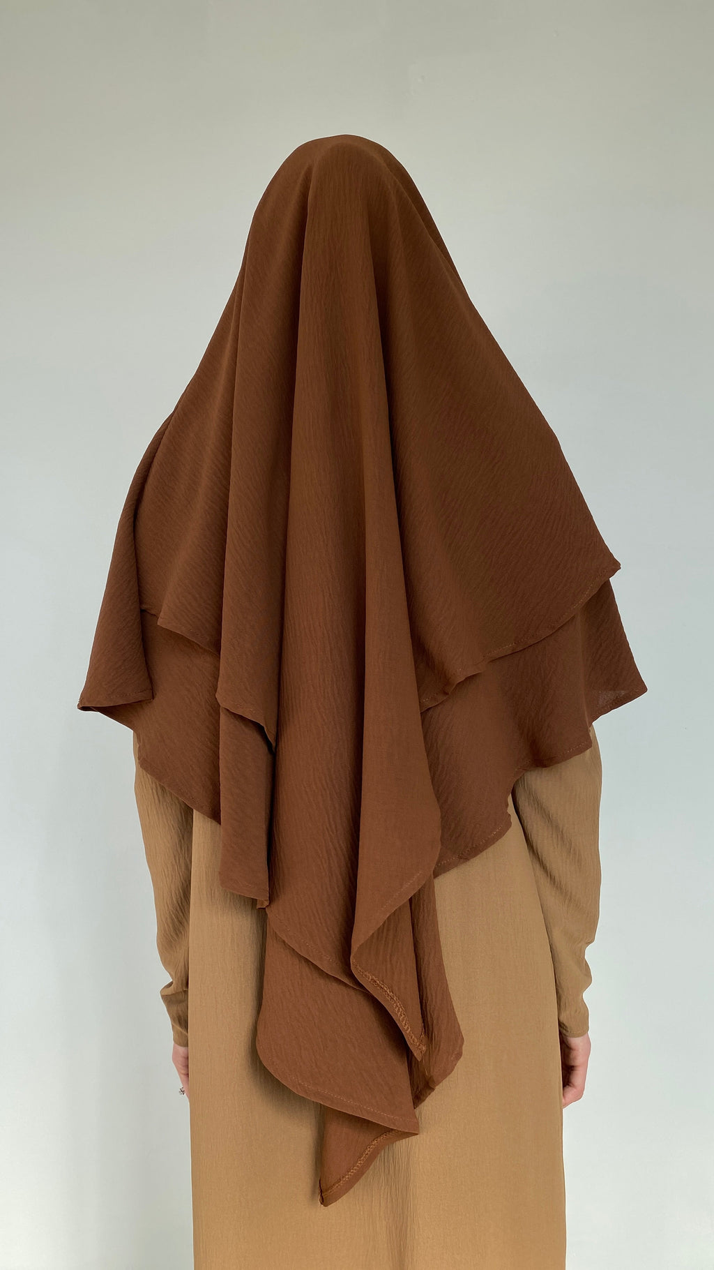 KHIMAR JAZZ 2 VOILES CANNELLE