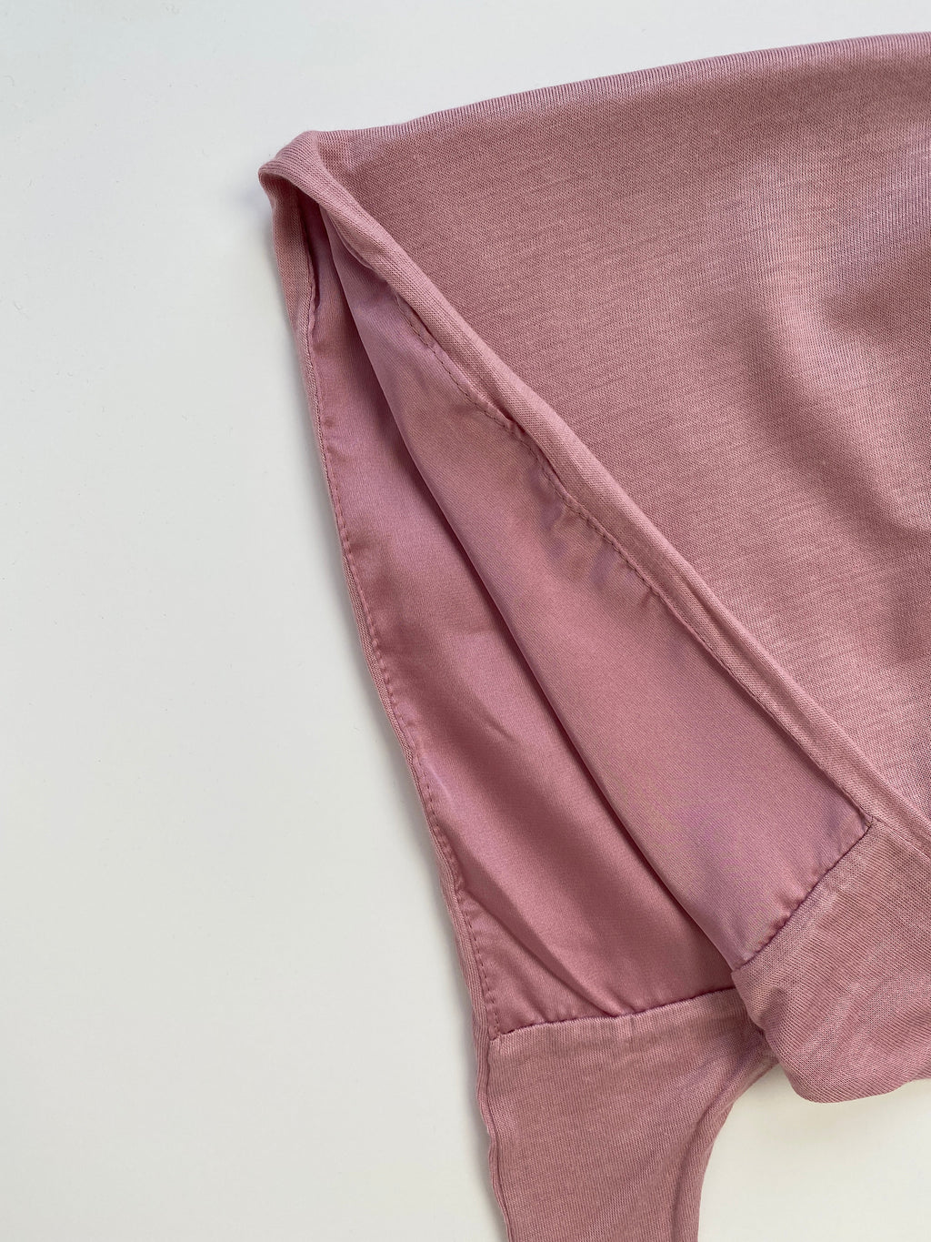 BONNET SOIE ROSE PÂLE
