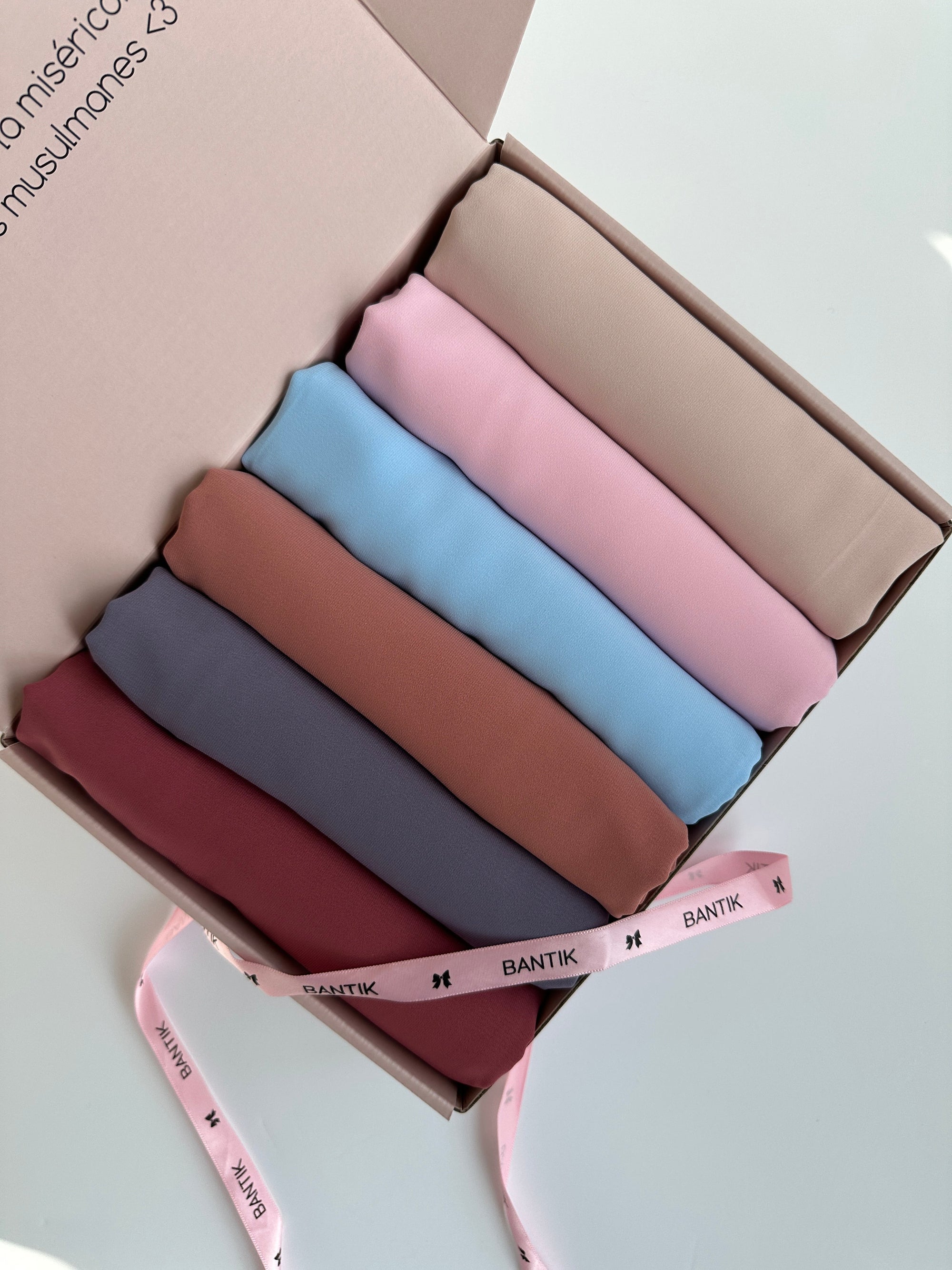 BOX HIJABS SOIE DE MÈDINE