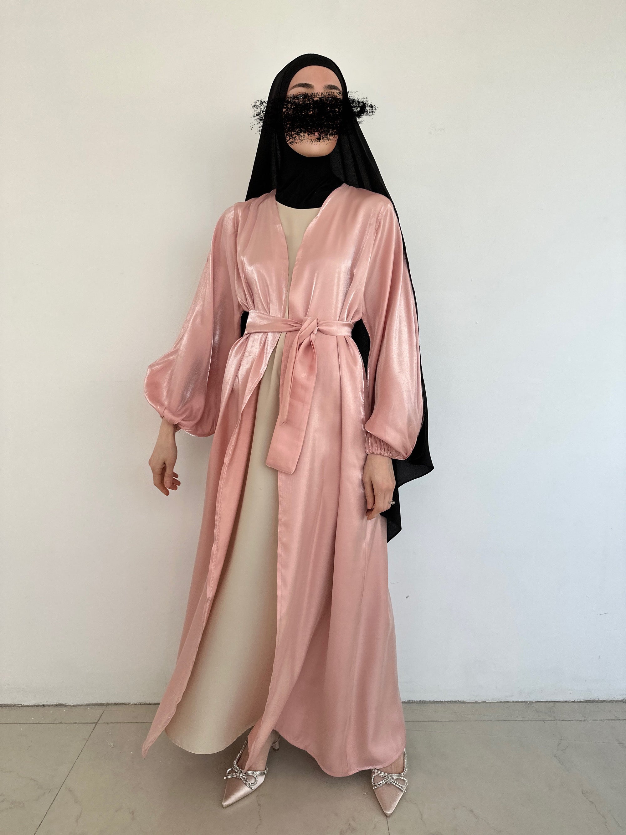 KIMONO ORGANZA ROSE