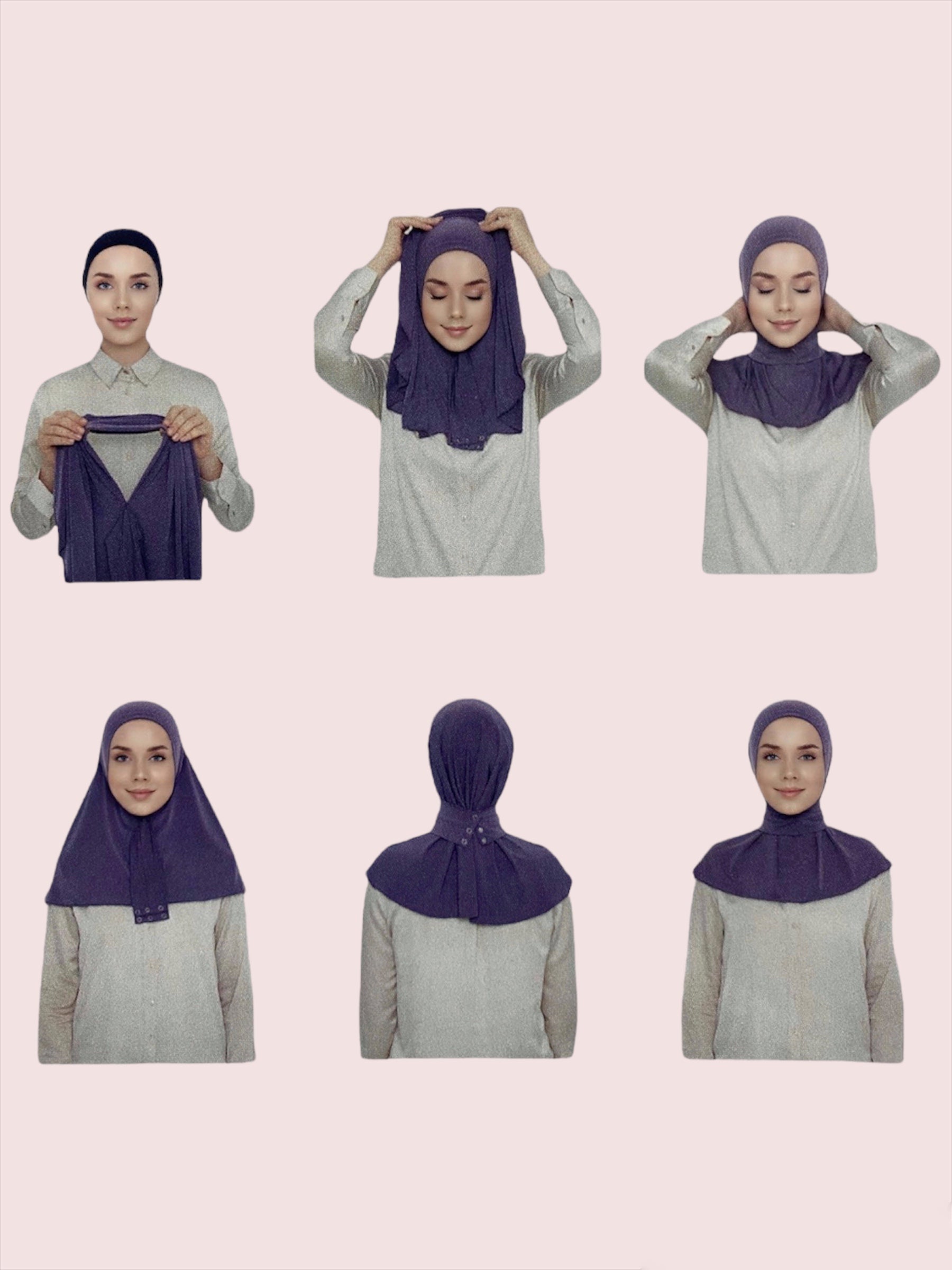 HIJAB INSTANTANÉ CORAIL
