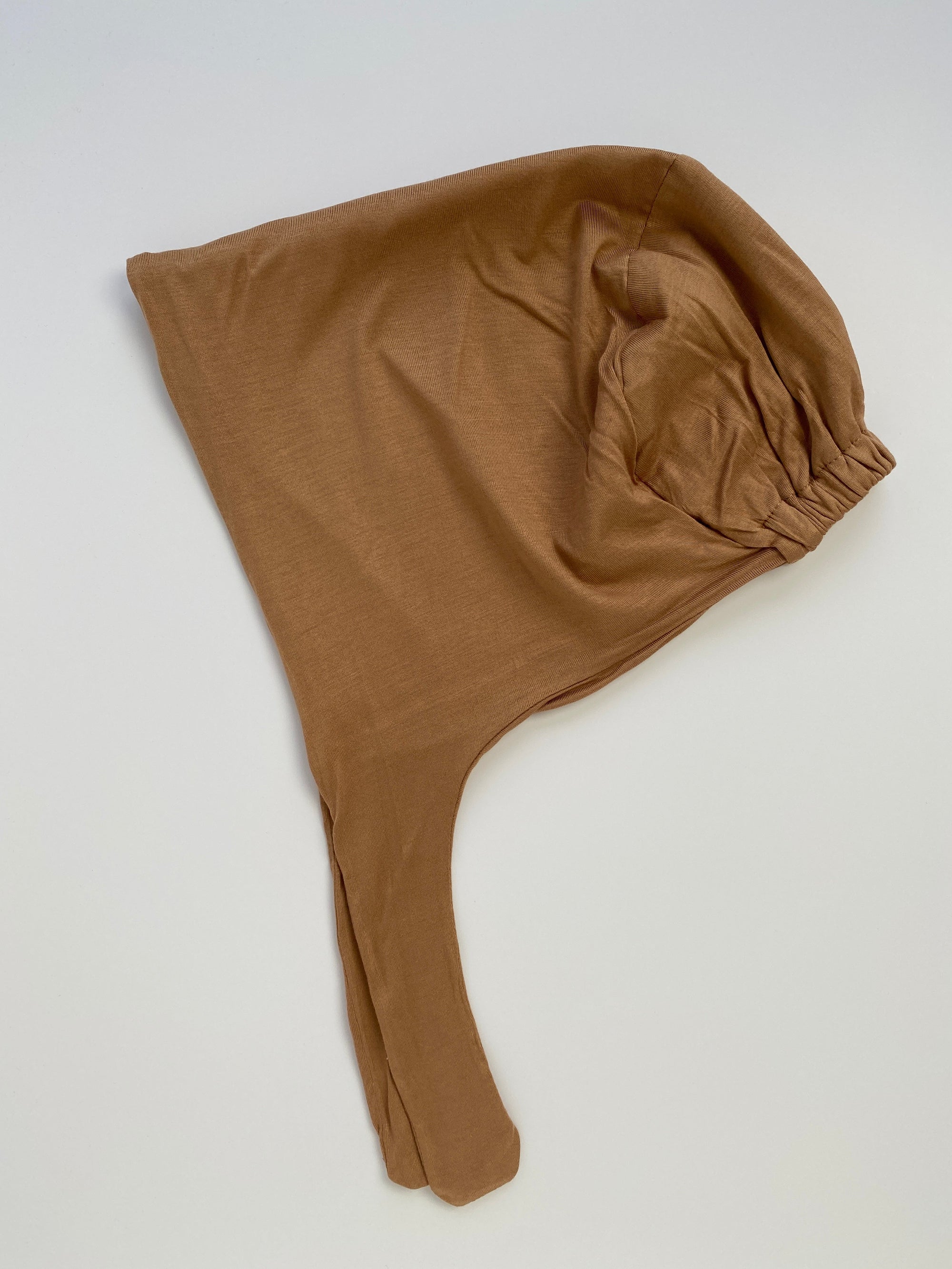 BONNET SOIE CARAMEL