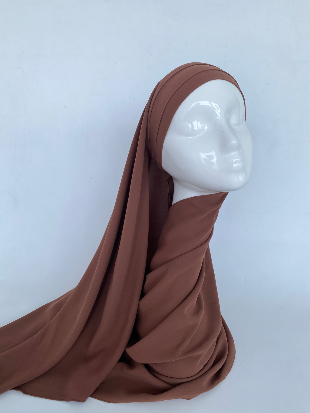 HIJAB À ENFILER SOIE DE MÉDINE