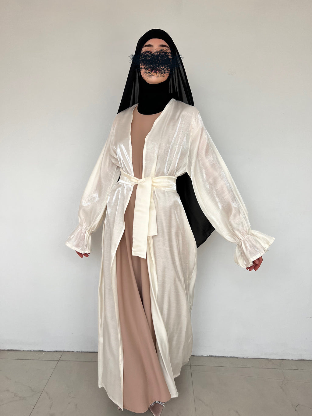 KIMONO ORGANZA CRÈME