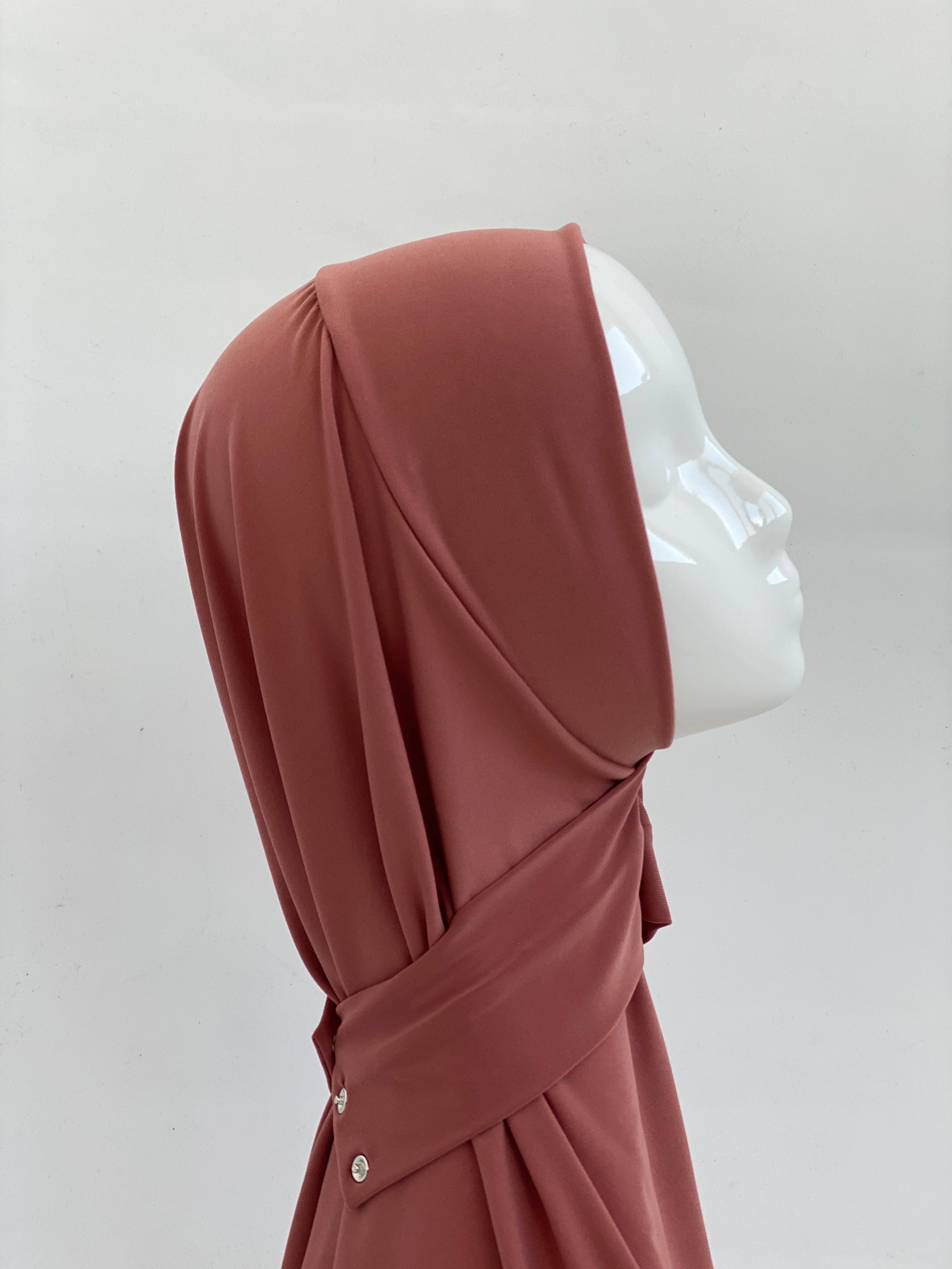 HIJAB INSTANTANÉ CORAIL