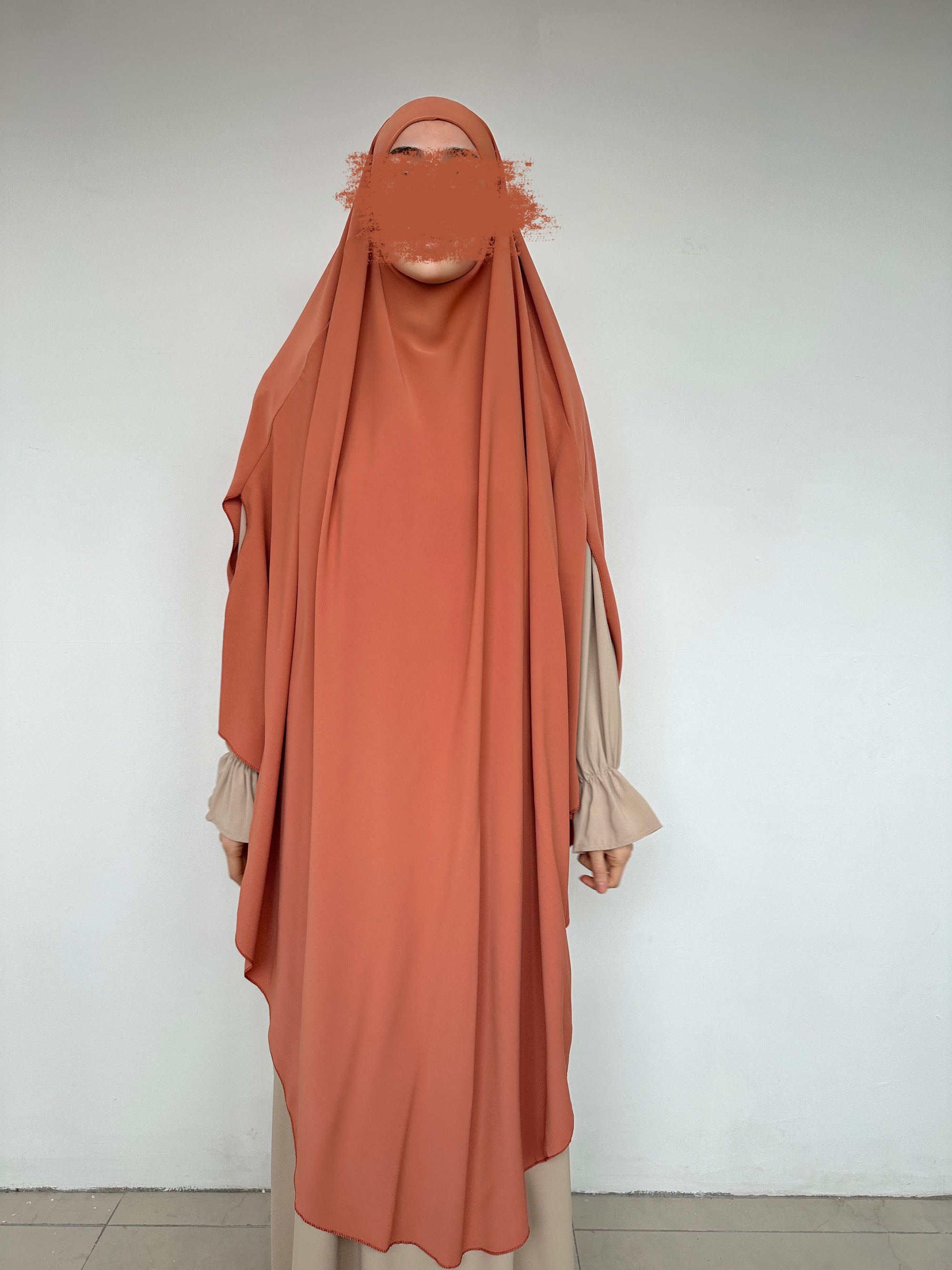 KHIMAR EXTRA LONG CORAIL