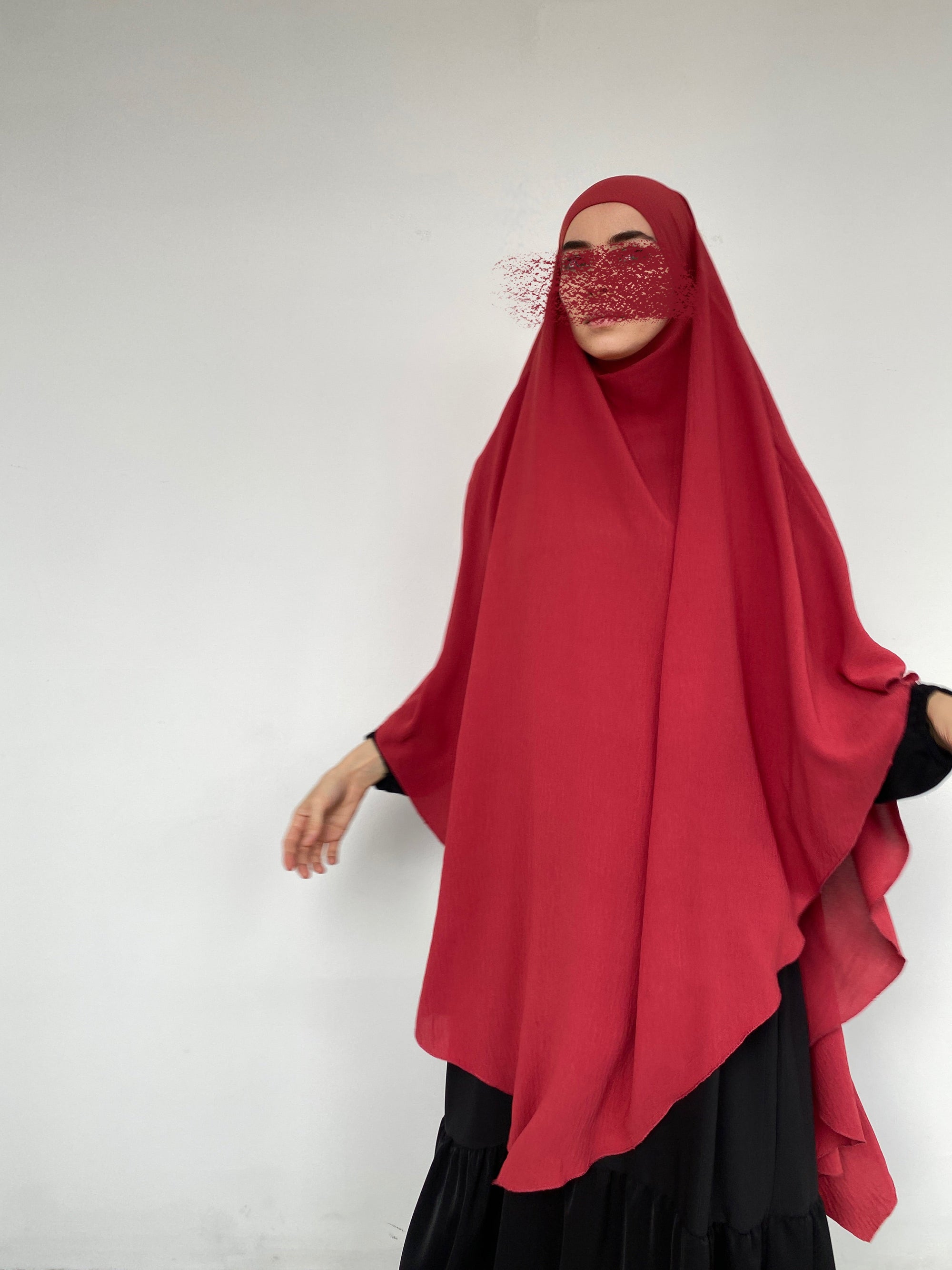 KHIMAR XL JAZZ POINTU CERISE