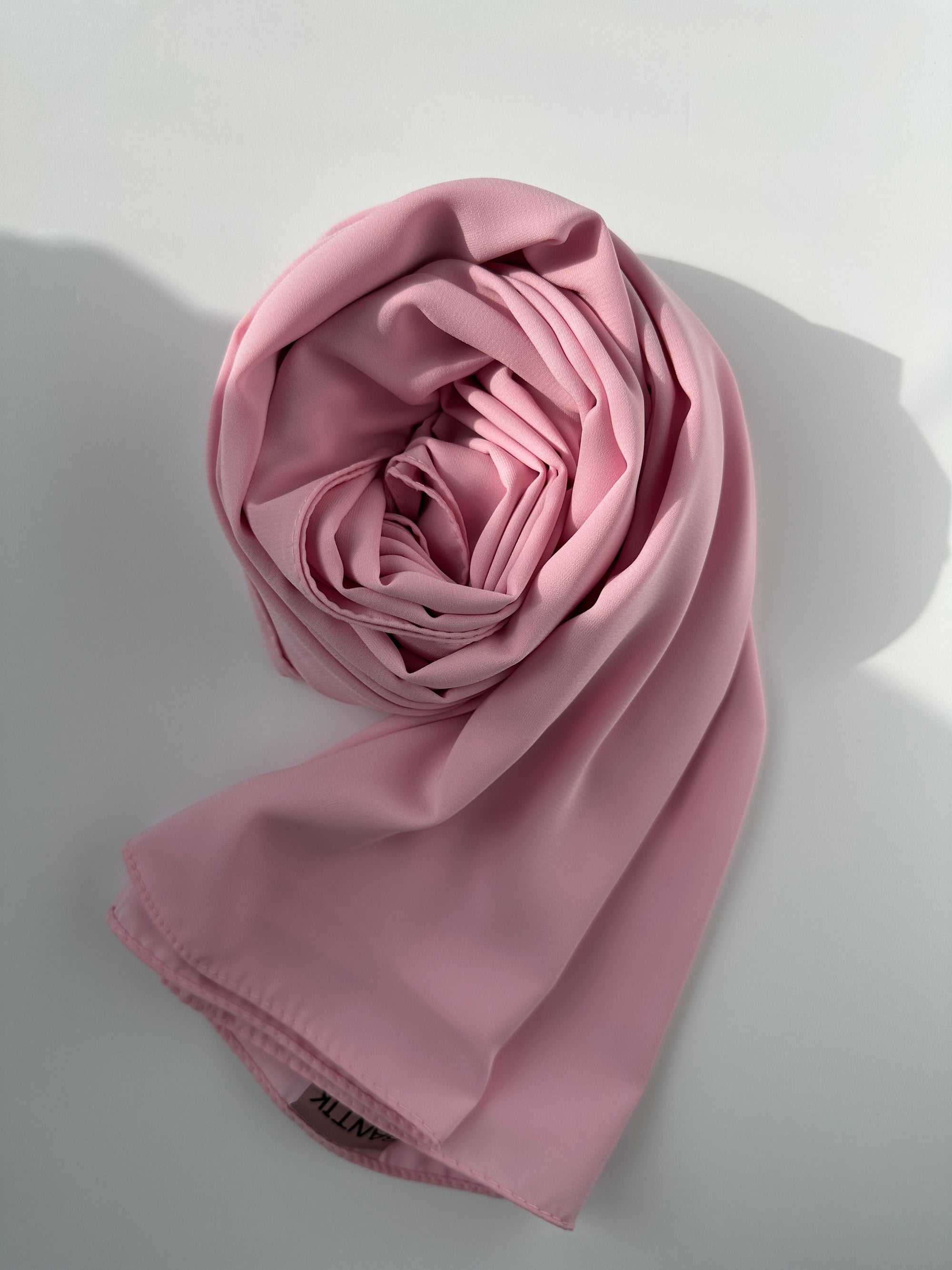 HIJAB SOIE DE MÈDINE ROSE