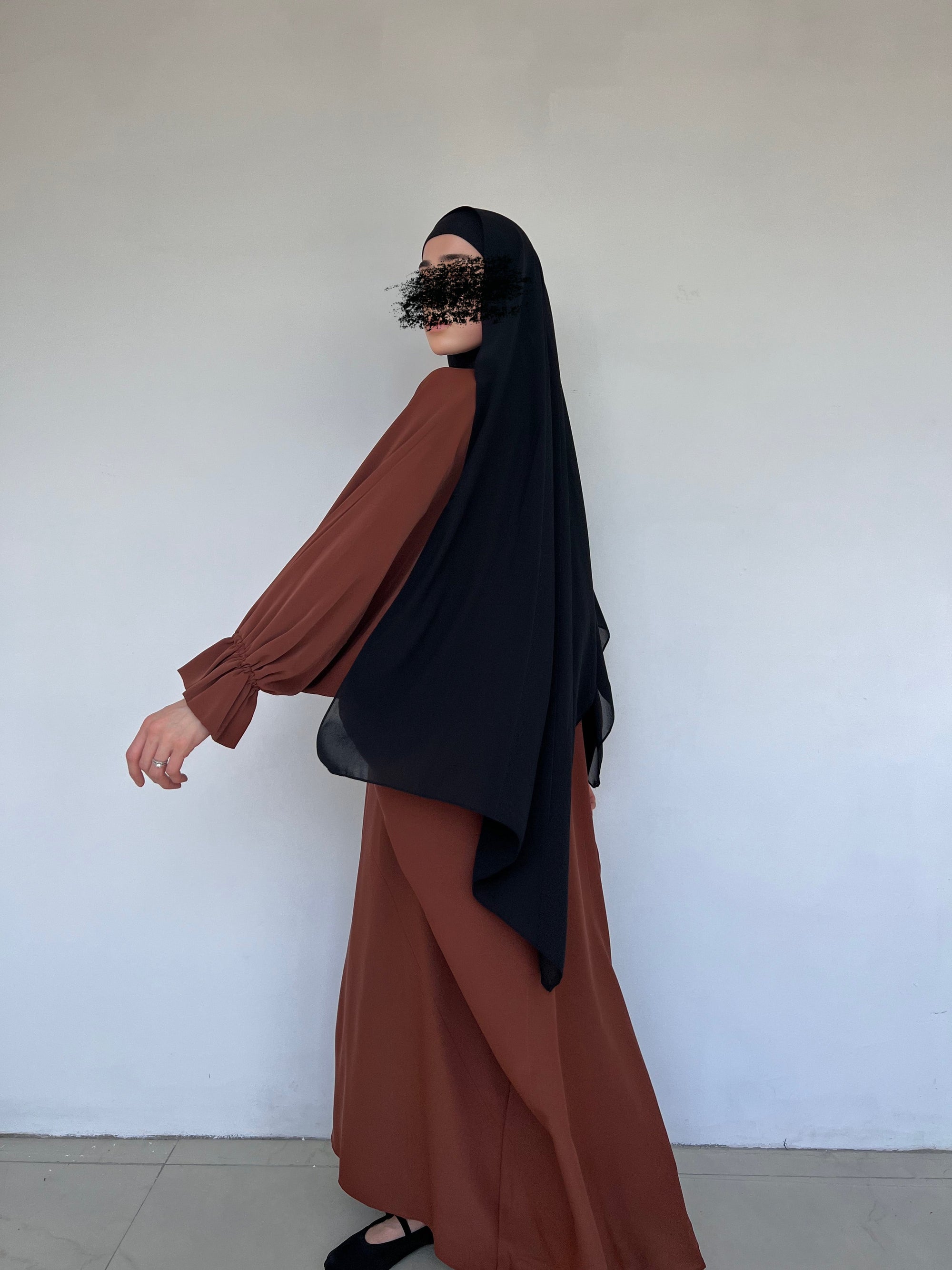ABAYA TULIPE CARAMEL