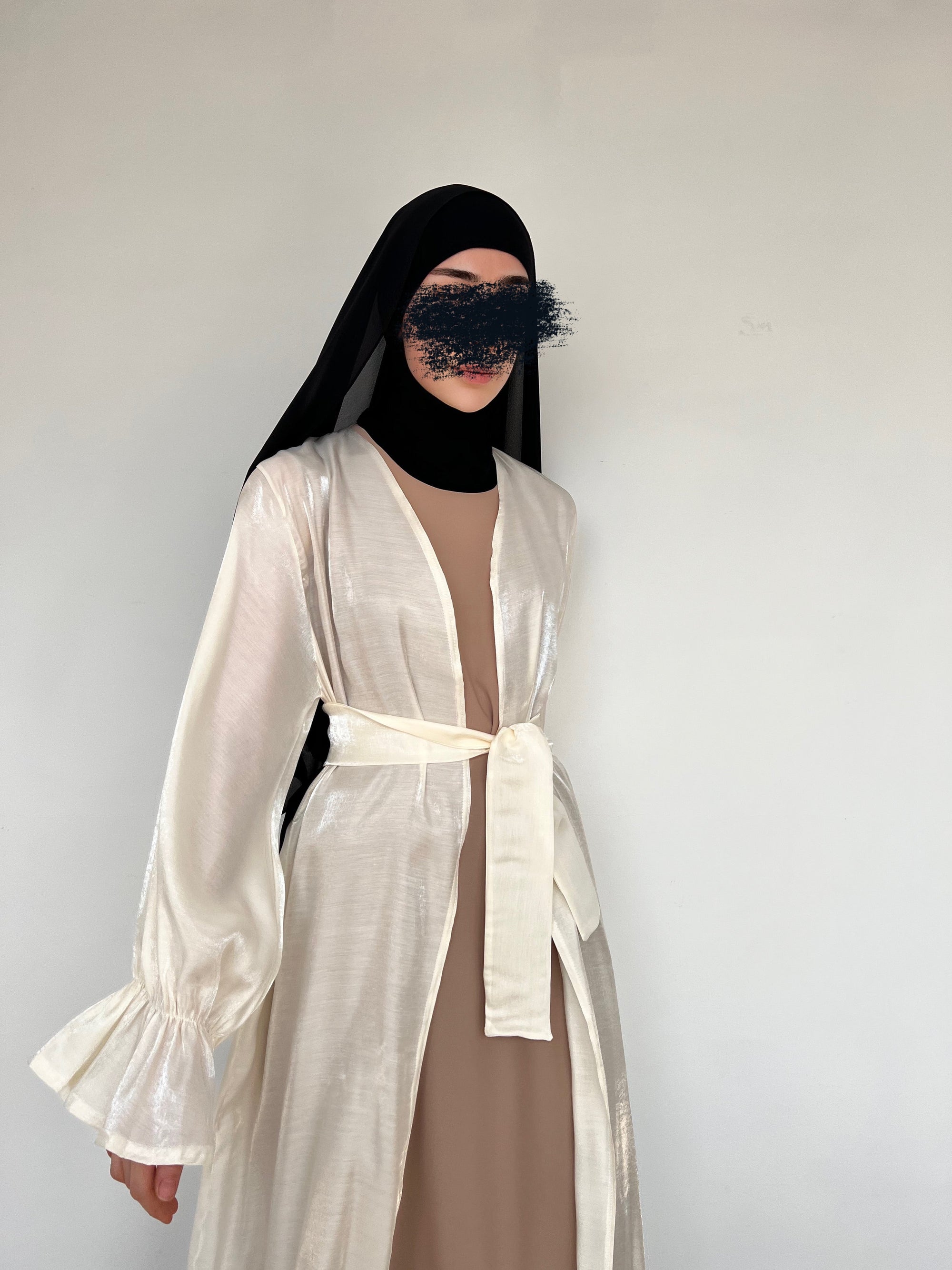 KIMONO ORGANZA CRÈME