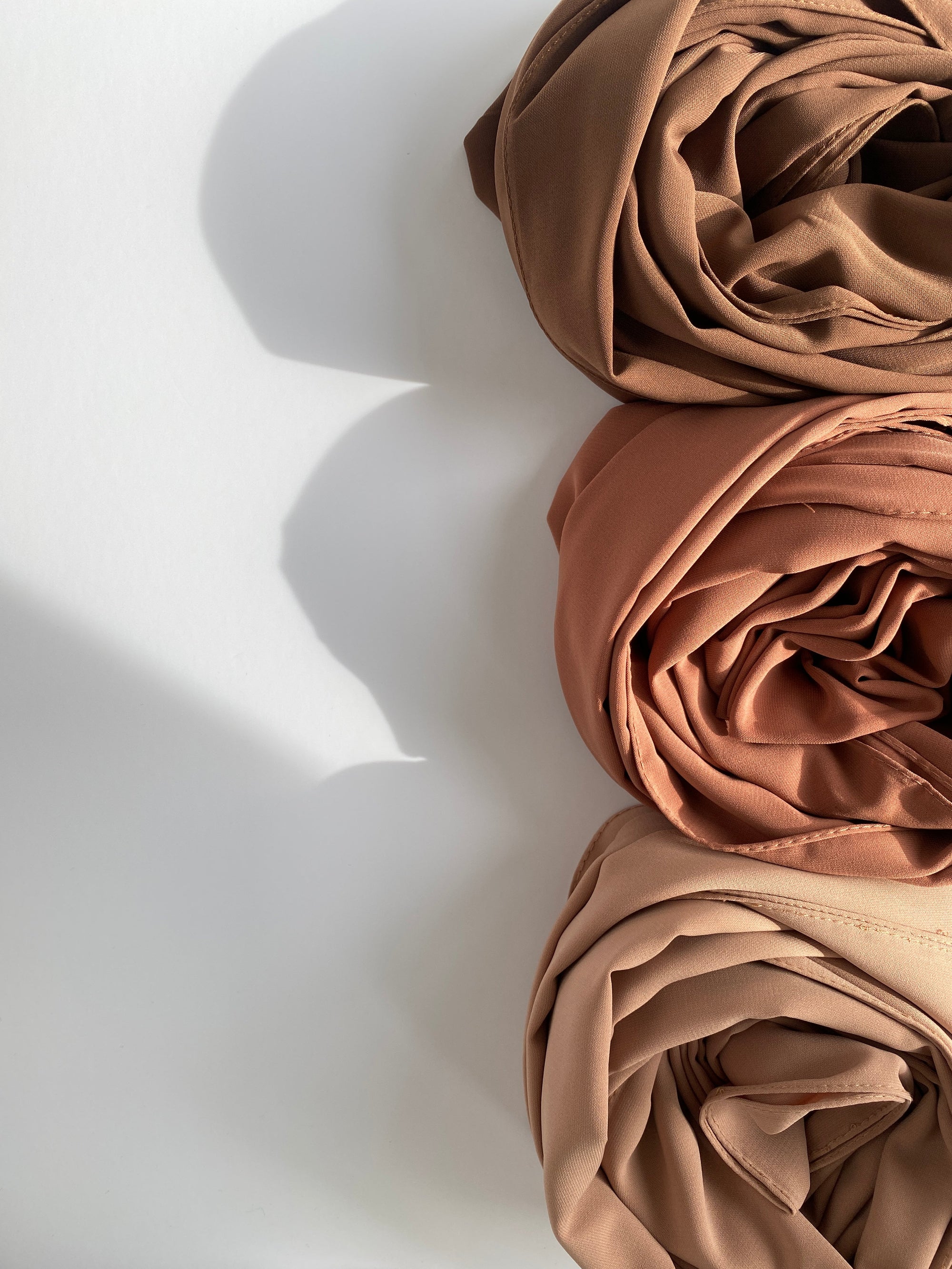 HIJAB SOIE DE MÉDINE CARAMEL