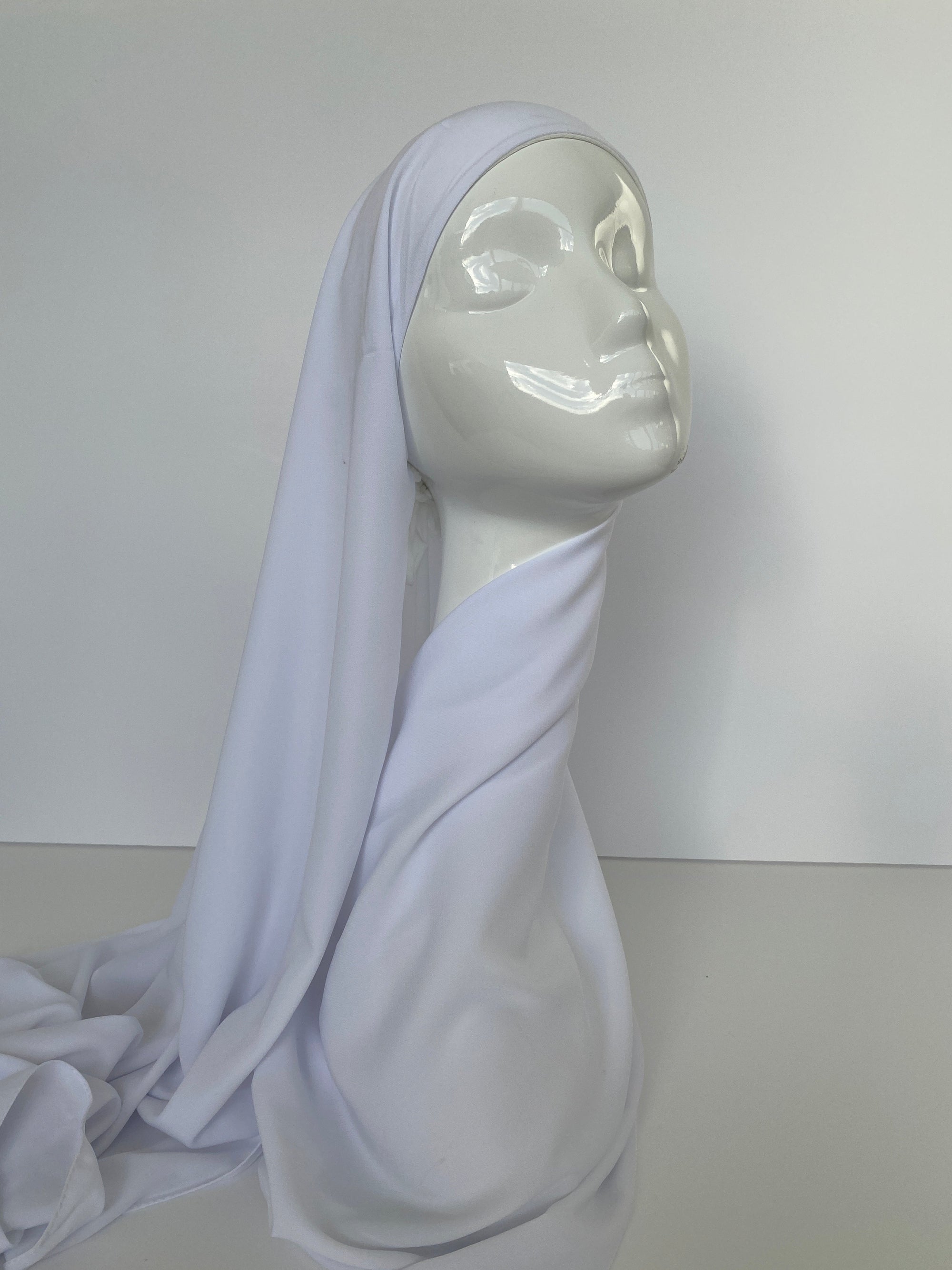 SOIE DE MÉDINE À ENFILER BLANC