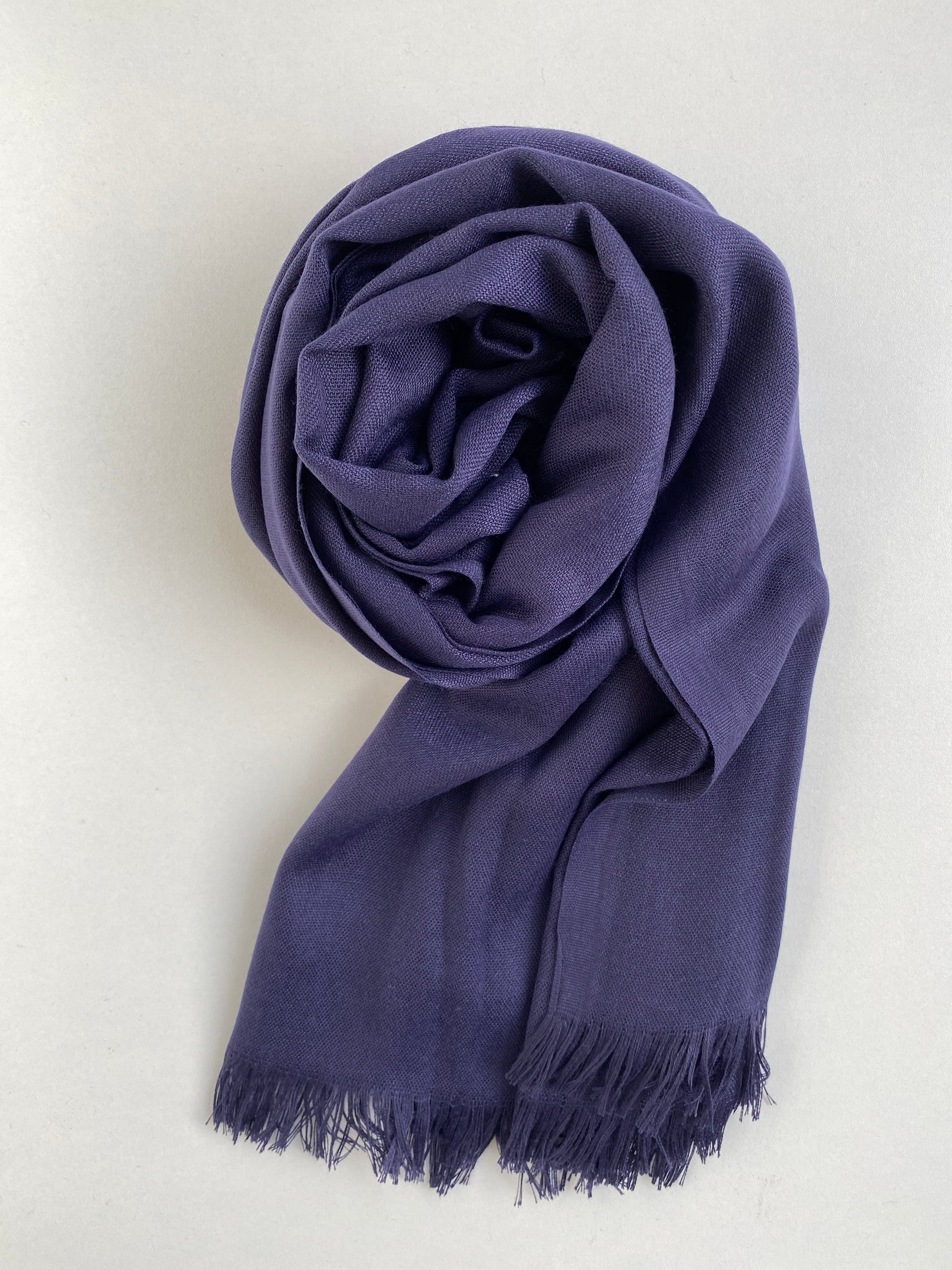 HIJAB PASHMINA BLEU FONCÉ