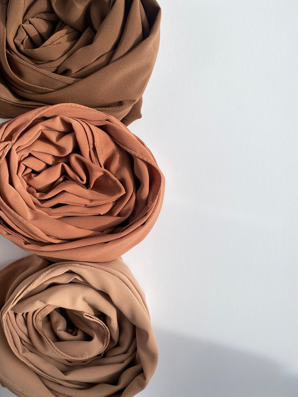 HIJAB SOIE DE MÉDINE MARRON