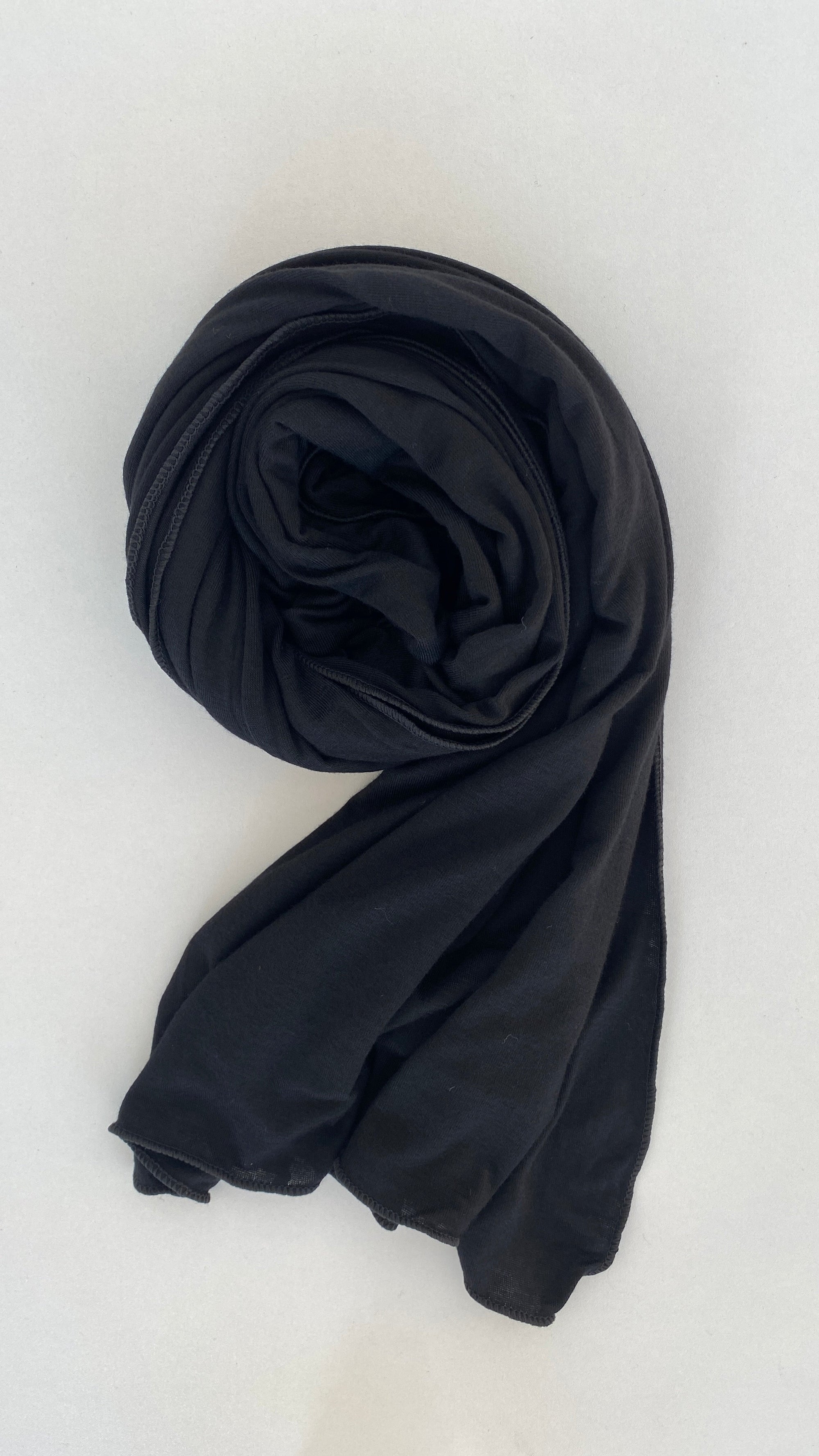 HIJAB JERSEY NOIR