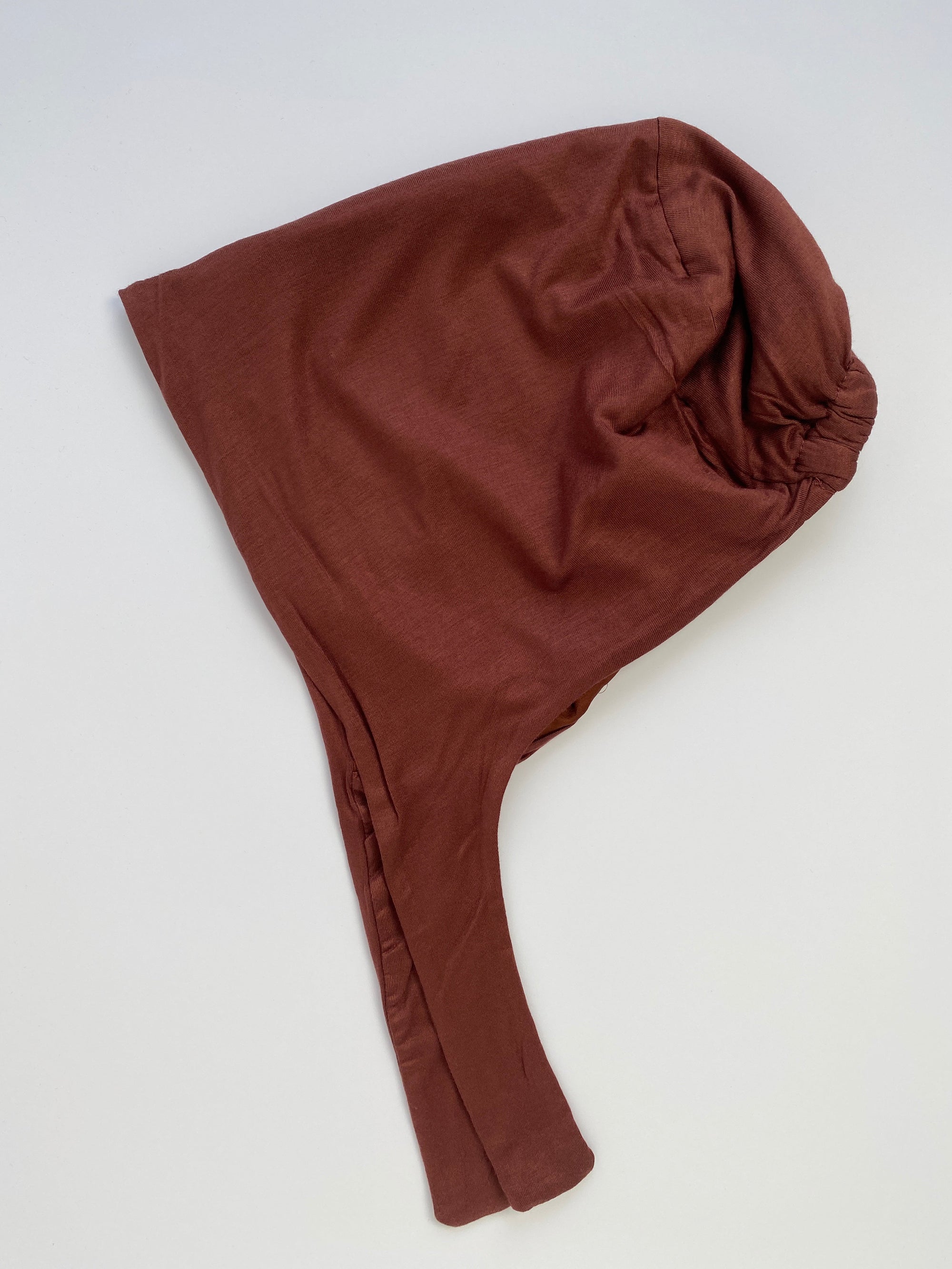 BONNET SOIE CHOCOLAT