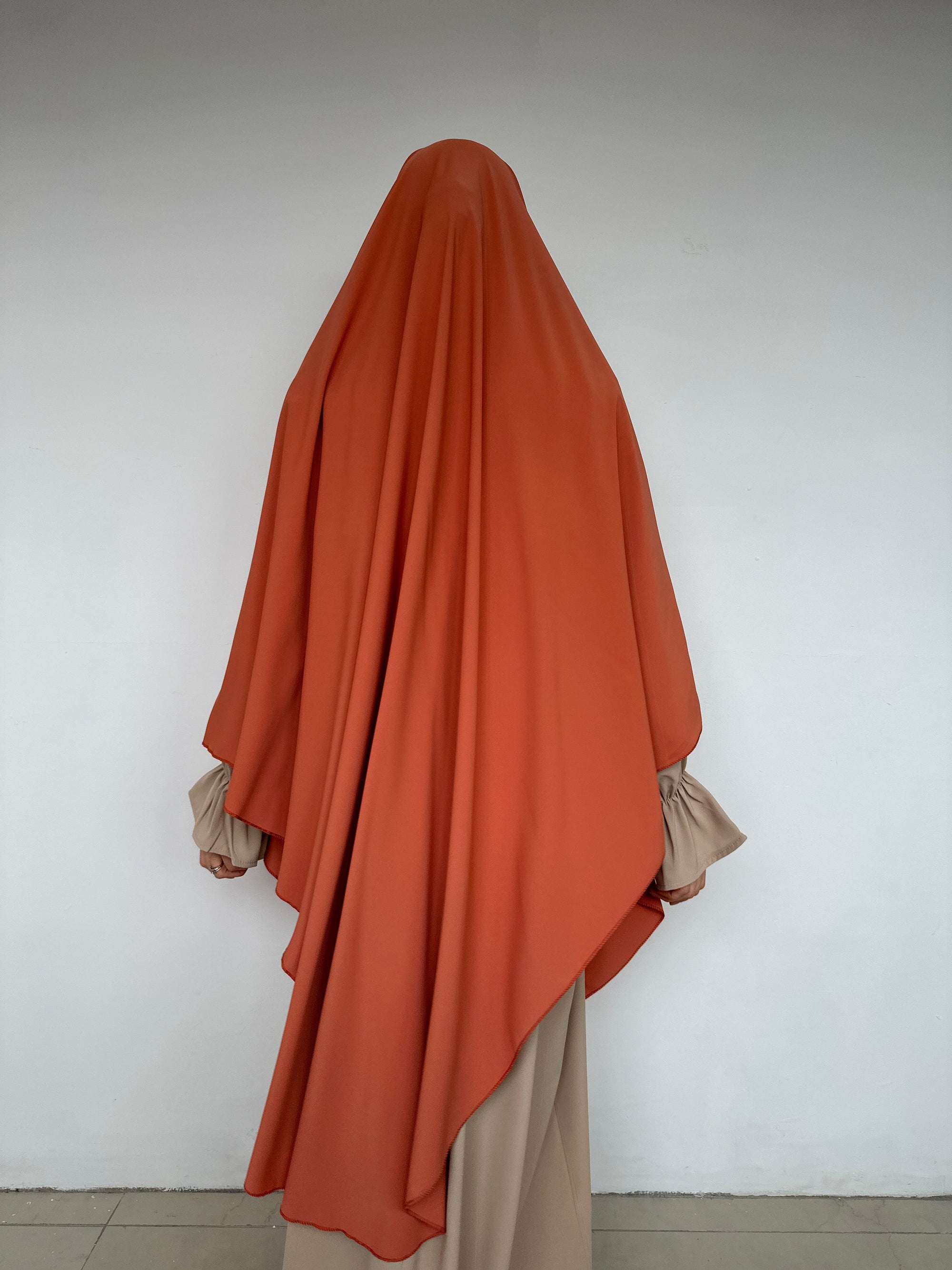 KHIMAR EXTRA LONG CORAIL