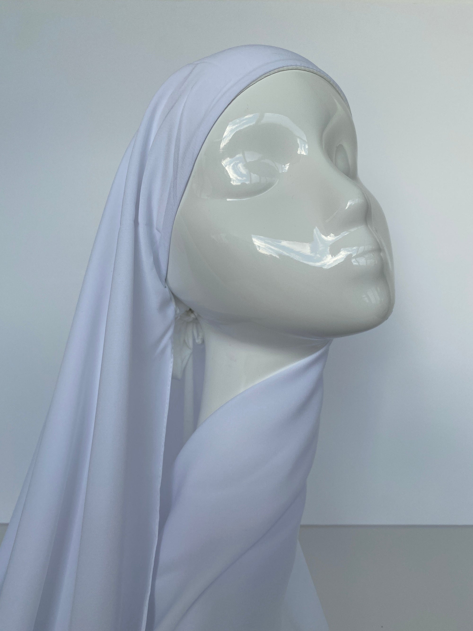 SOIE DE MÉDINE À ENFILER BLANC