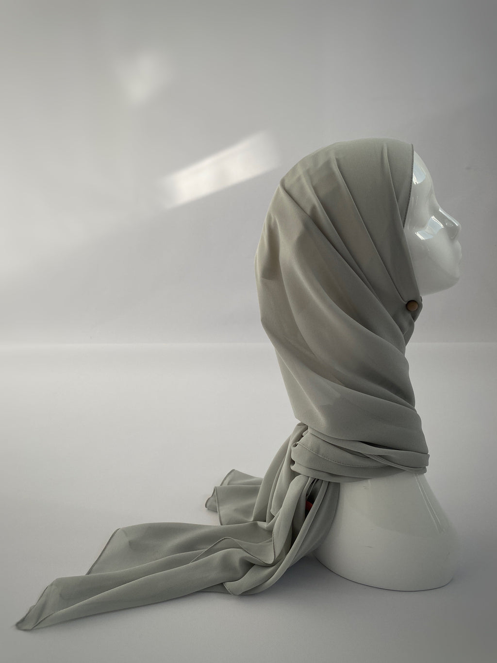 HIJAB MOUSSELINE GRIS