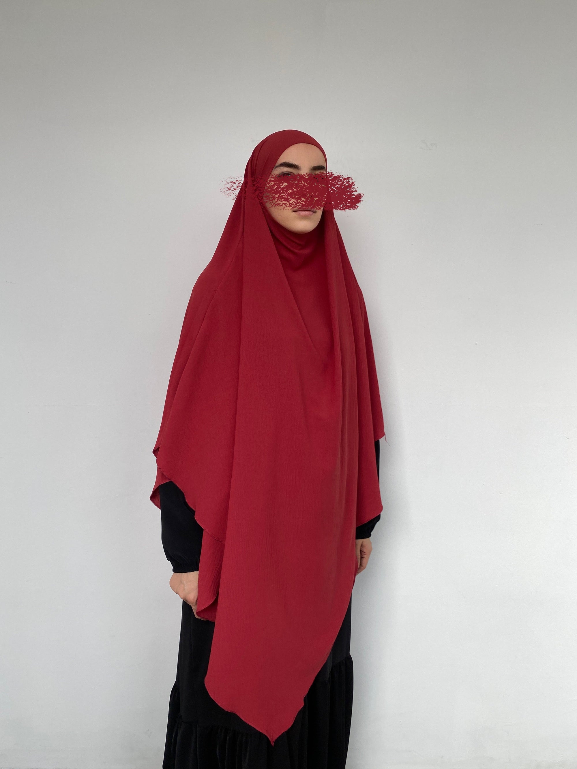 KHIMAR XL JAZZ POINTU CERISE