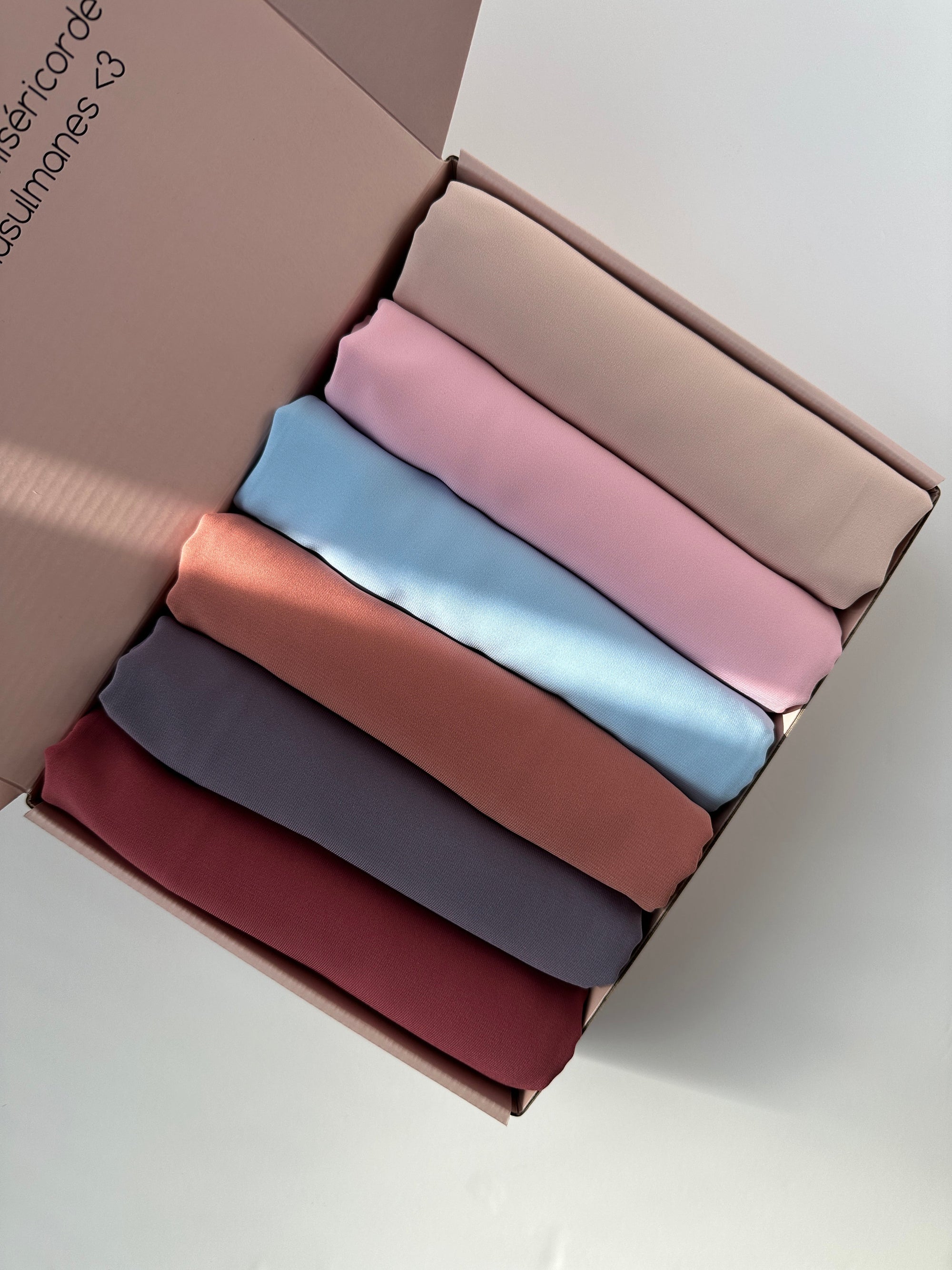 BOX HIJABS SOIE DE MÈDINE