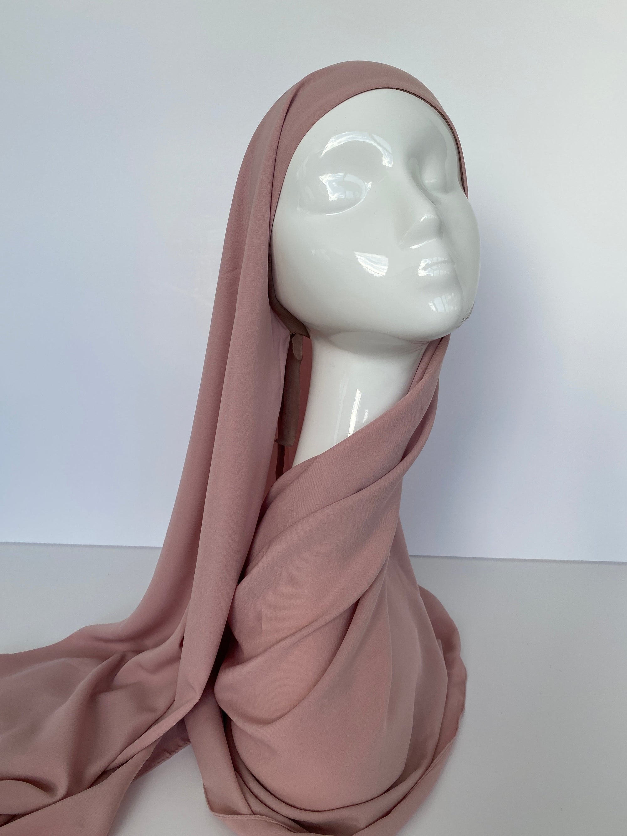 SOIE DE MÉDINE À ENFILER ROSE PÂLE