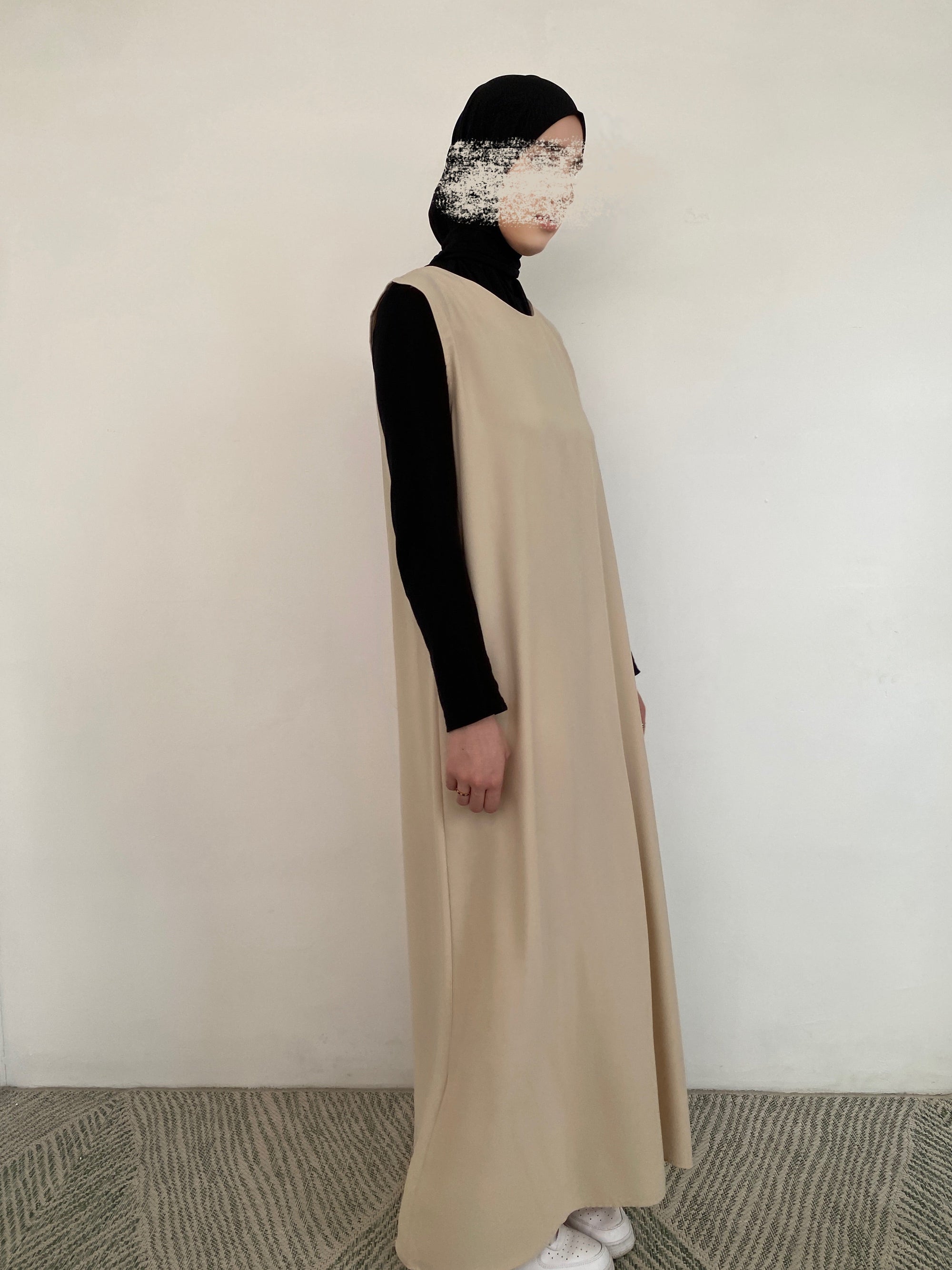 SOUS ROBE BEIGE