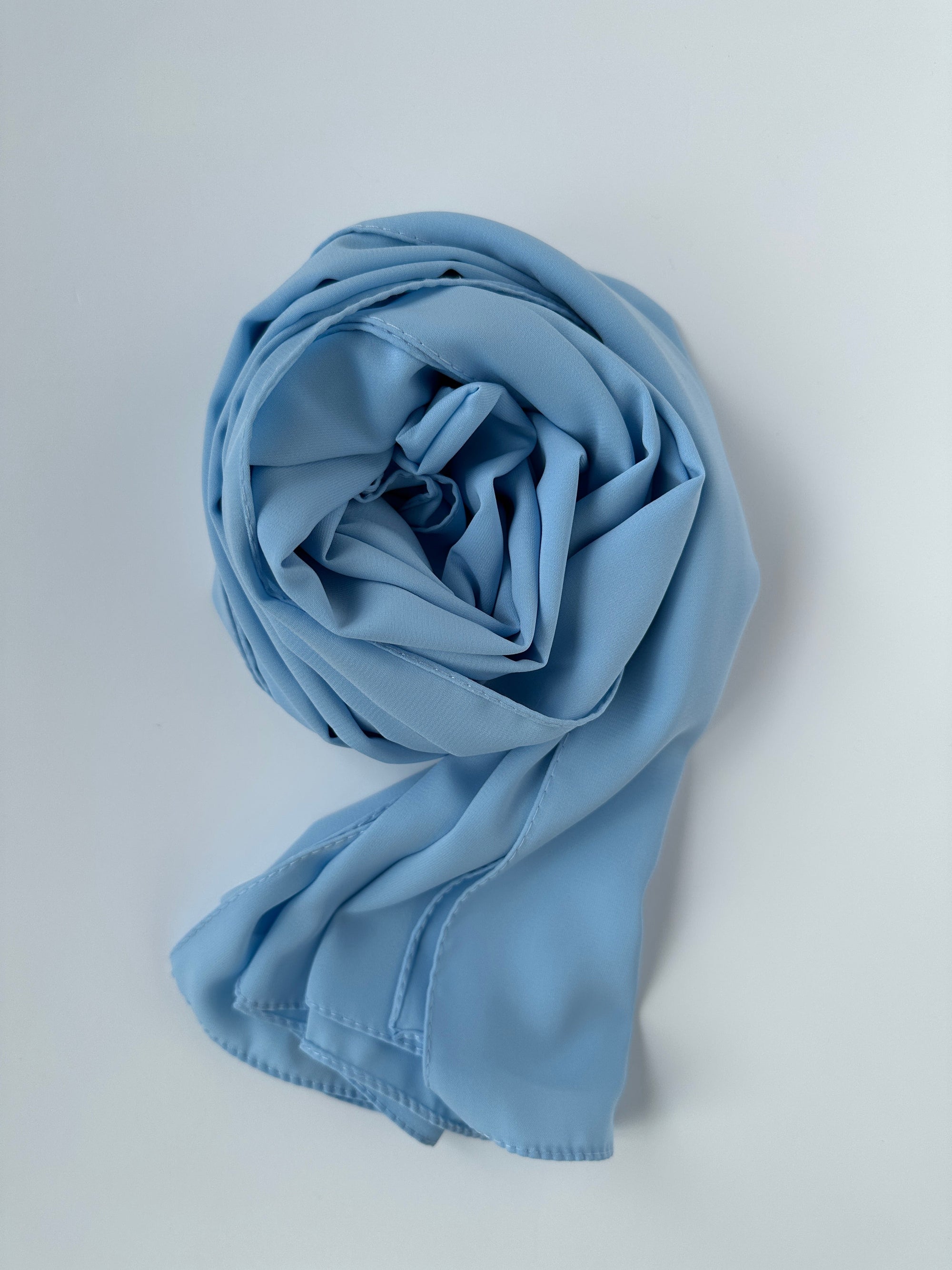 HIJAB SOIE DE MÈDINE BLEU CIEL